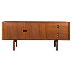 Buffet en teck CORONA par Lennart Bender pour Ulferts, Design Modern du milieu du siècle dernier