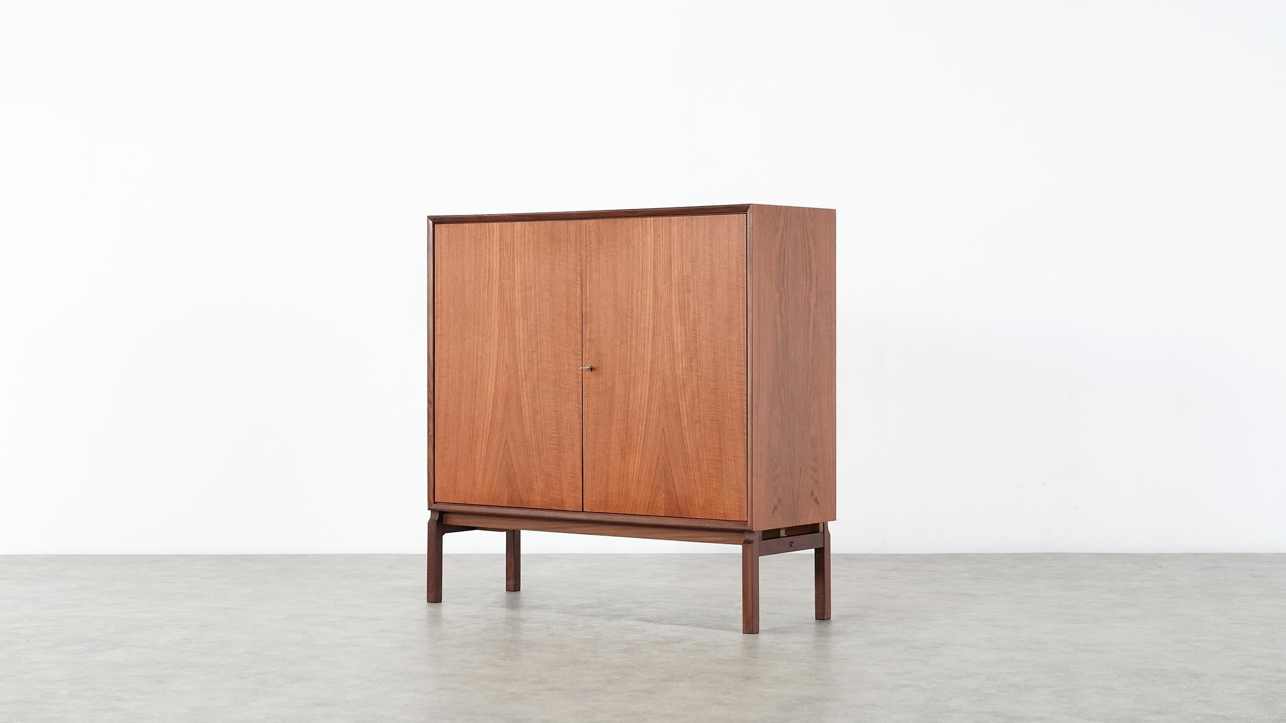 Teak Sideboard, Denmark 1965 Chest Arne Vodder like Drawers Midcenturymodern 2