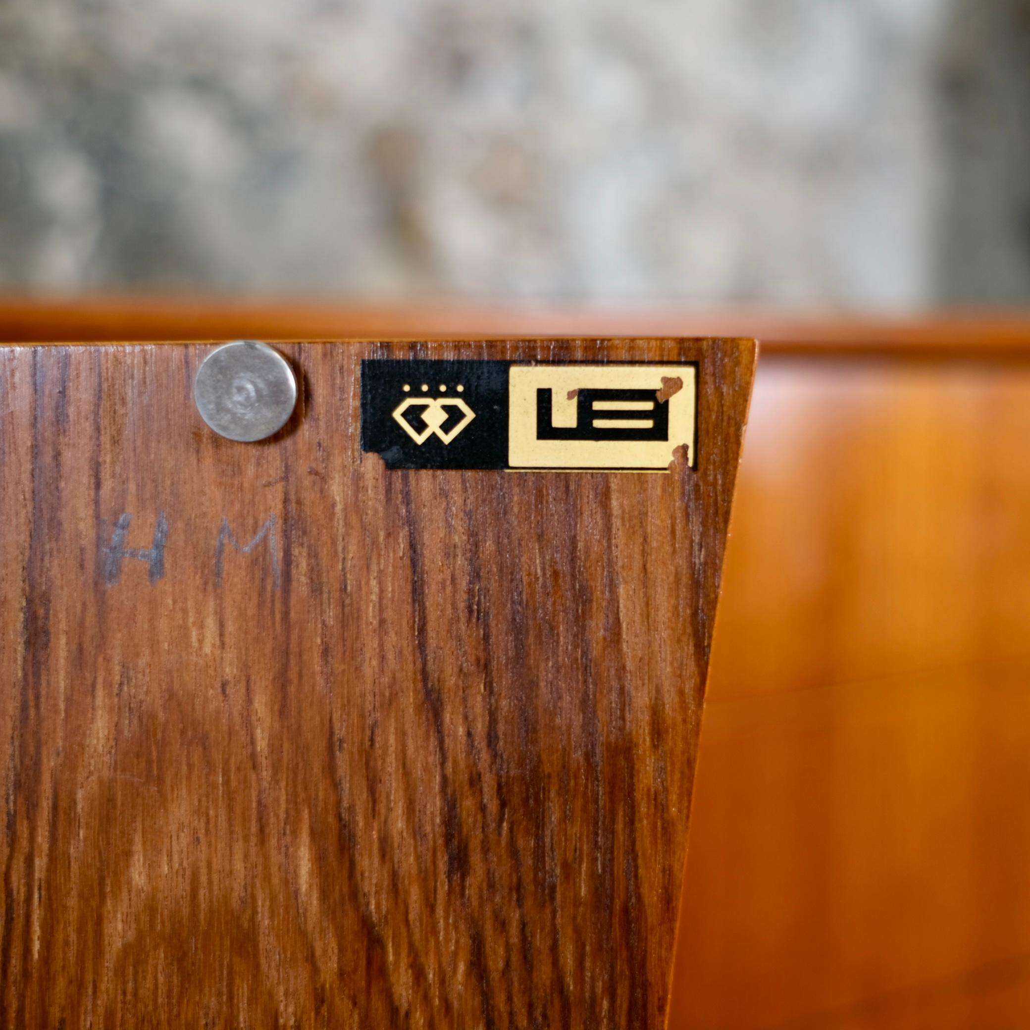 Teak sideboard designed by Ib Kofod-Larsen for LB editions, France, 1966 7