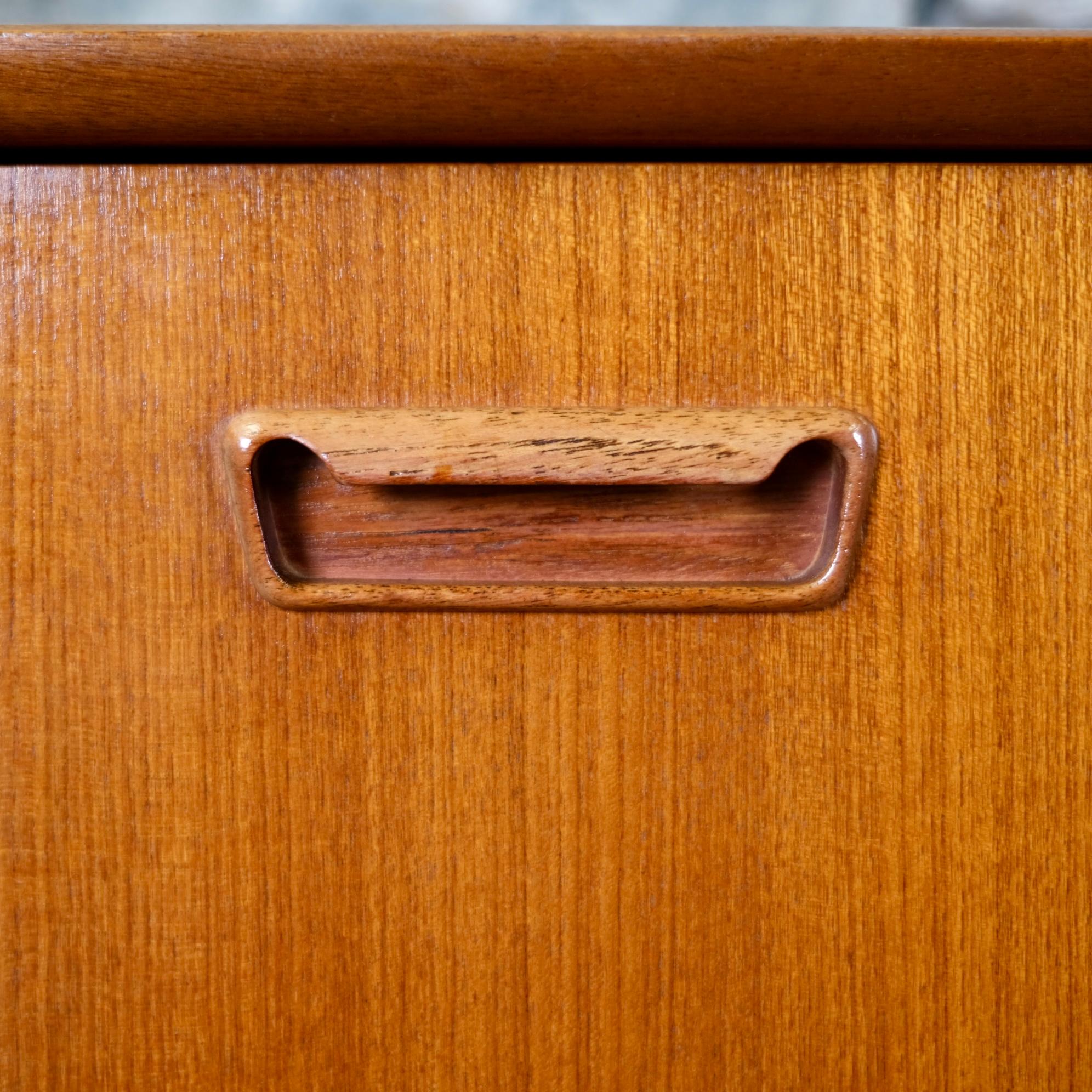 Teak sideboard designed by Ib Kofod-Larsen for LB editions, France, 1966 8