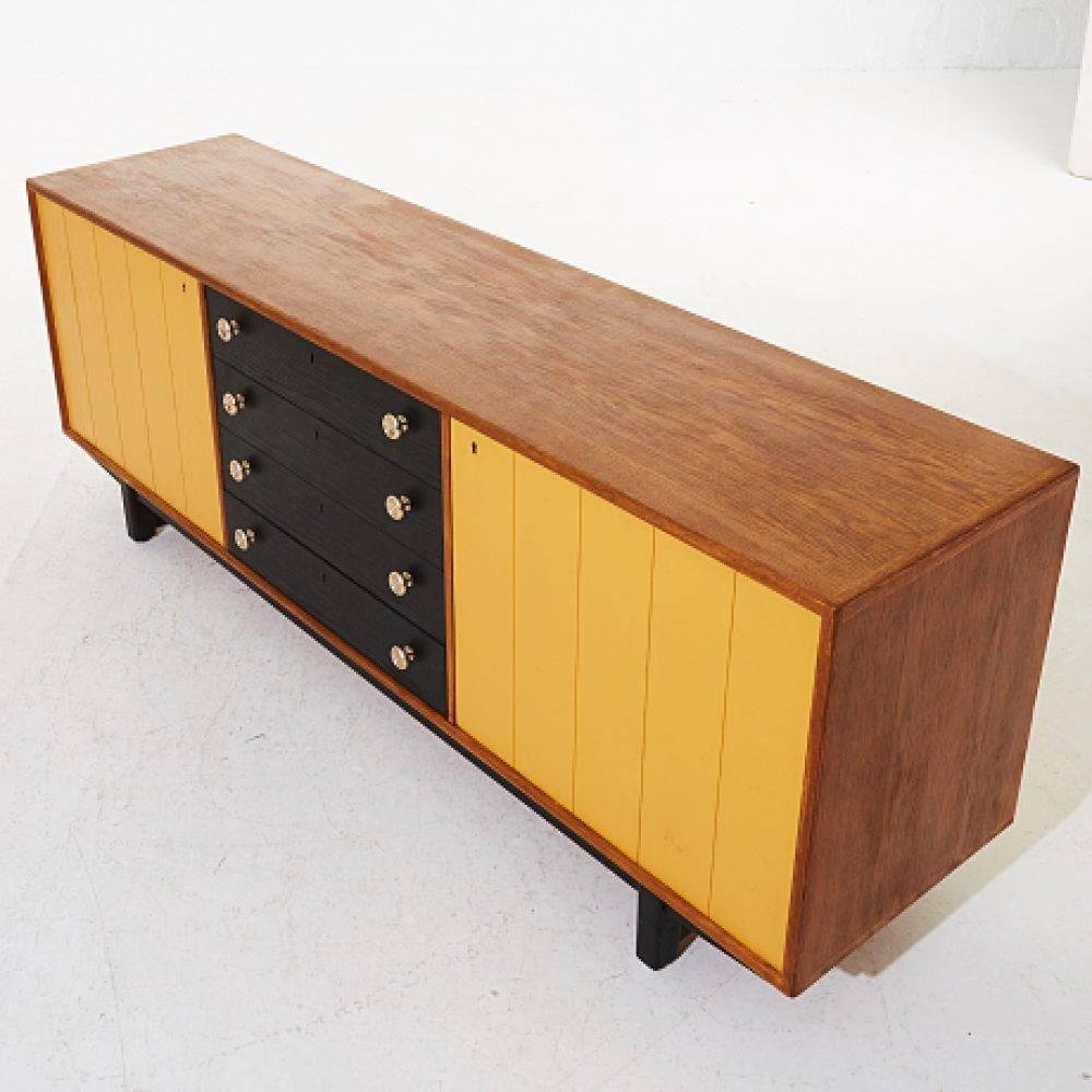Mid-20th Century 1950s Teak Sideboard For Sale