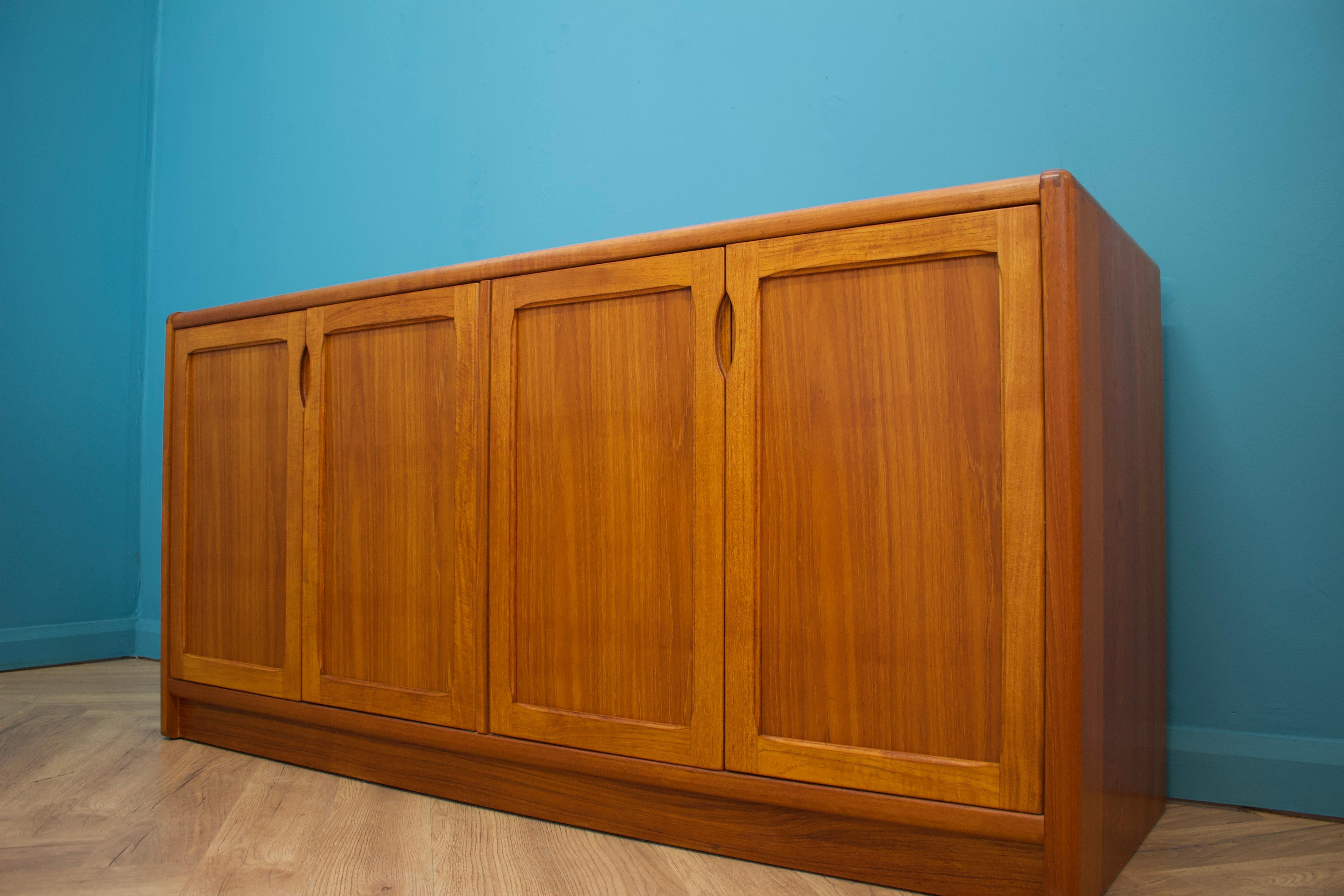 Veneer Teak Sideboard from D Scan, 1970s