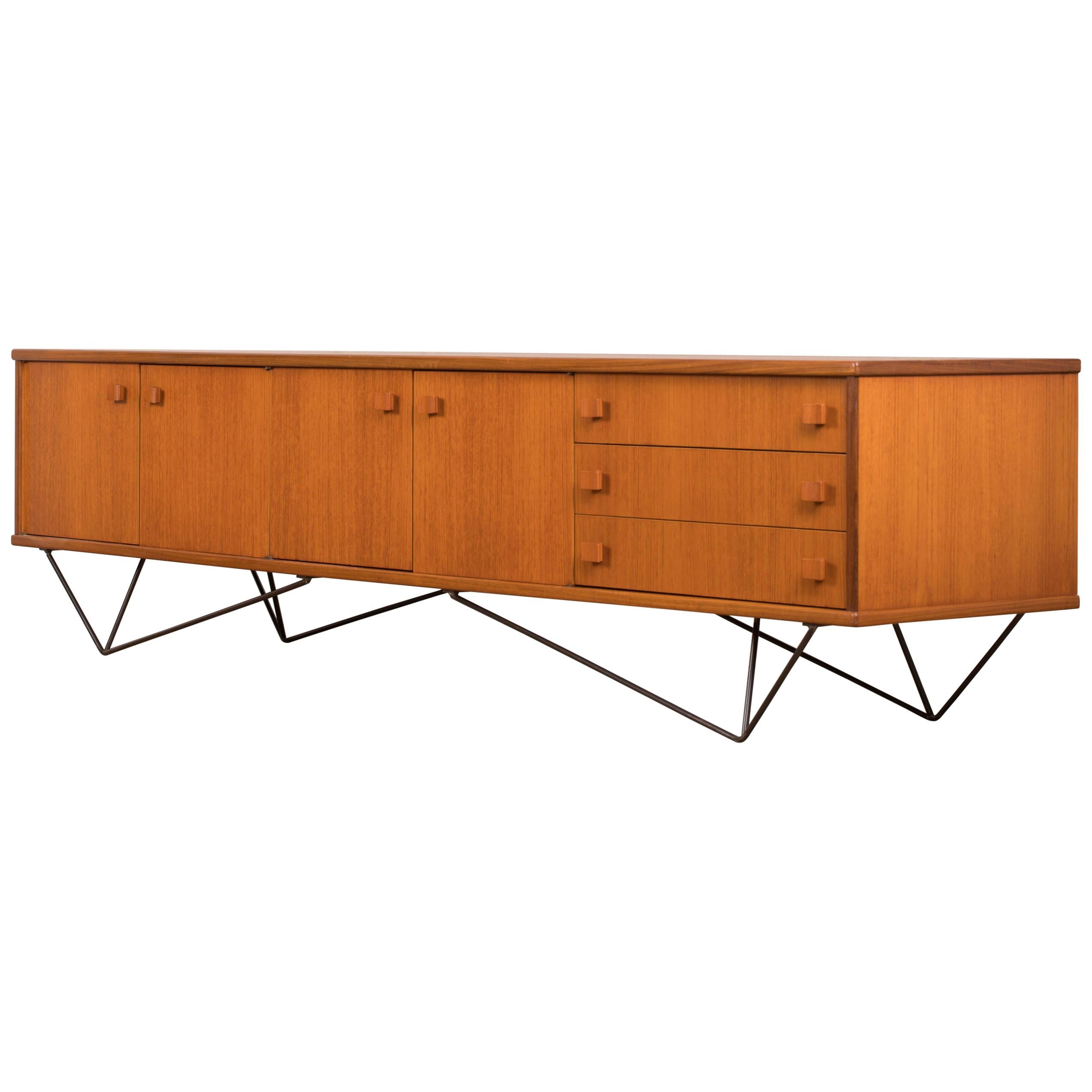 Teak Sideboard, Minimalist, 1960s