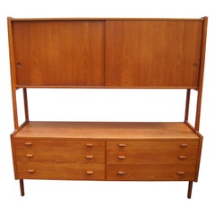 Teak Sideboard, Model 20, by Hans Wegner for Ry Møbler