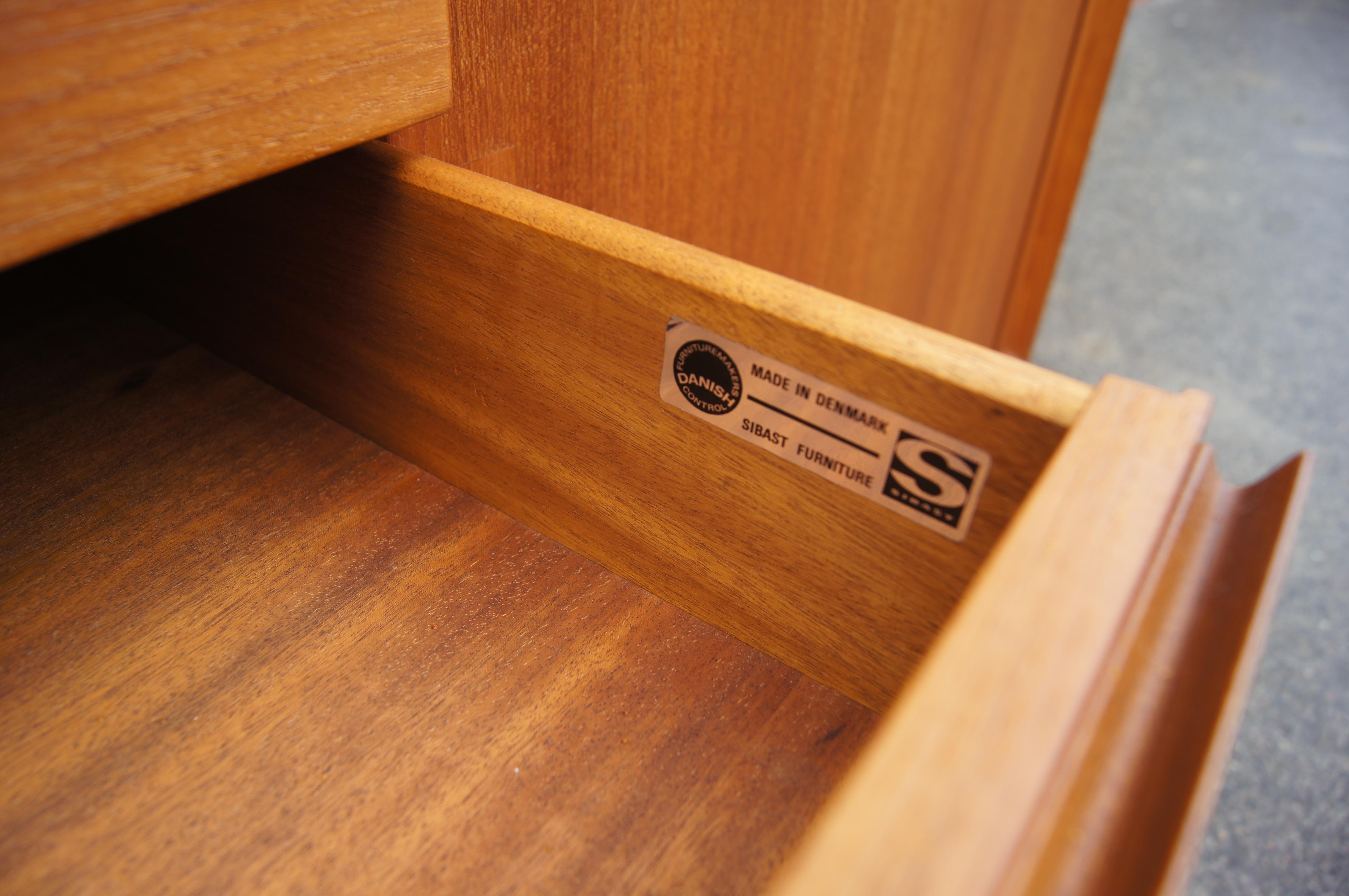 Teak Sideboard, Model 76, by Arne Vodder for Sibast 2