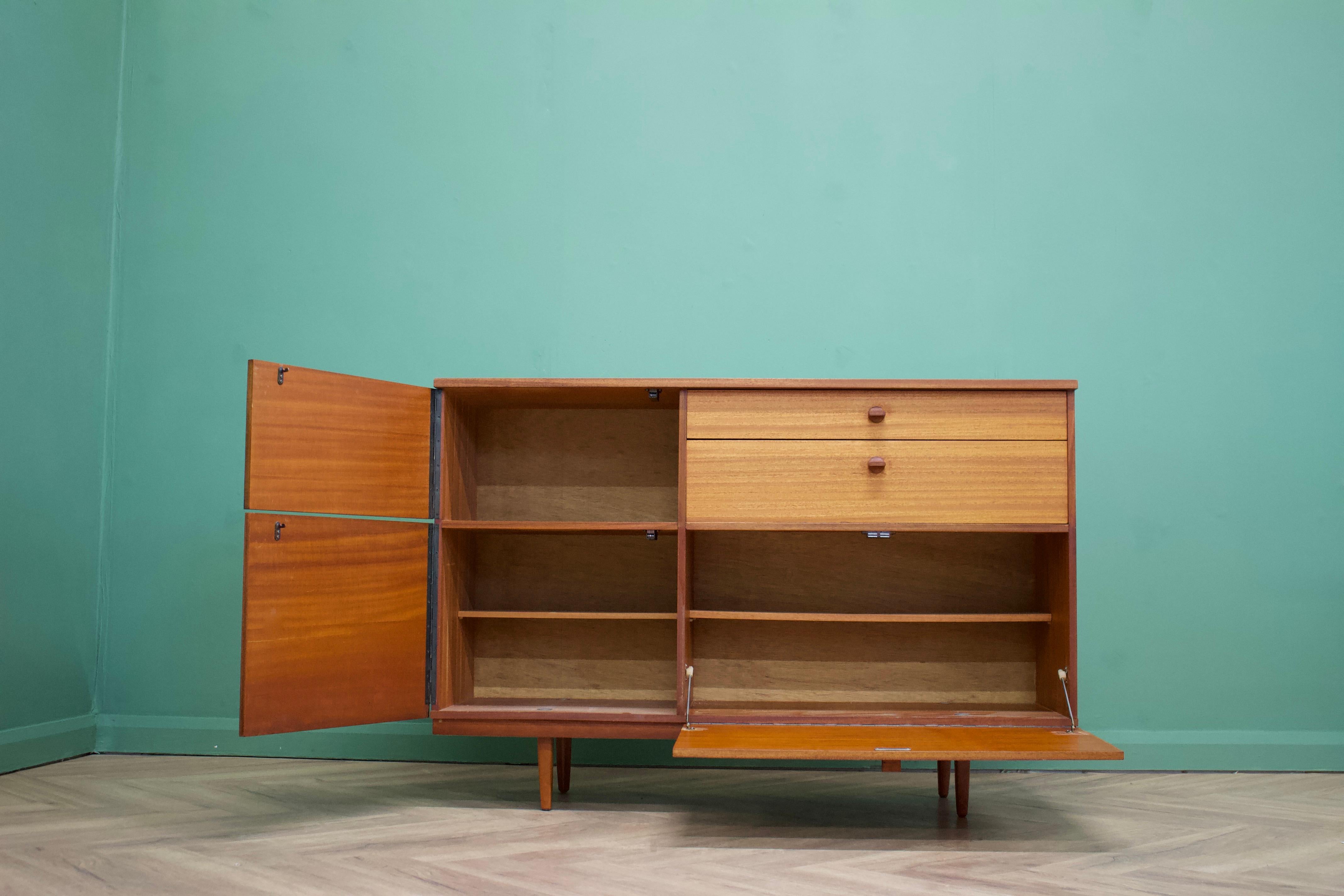 British Teak Sideboard or Drinks Cabinet from Avalon, 1960s