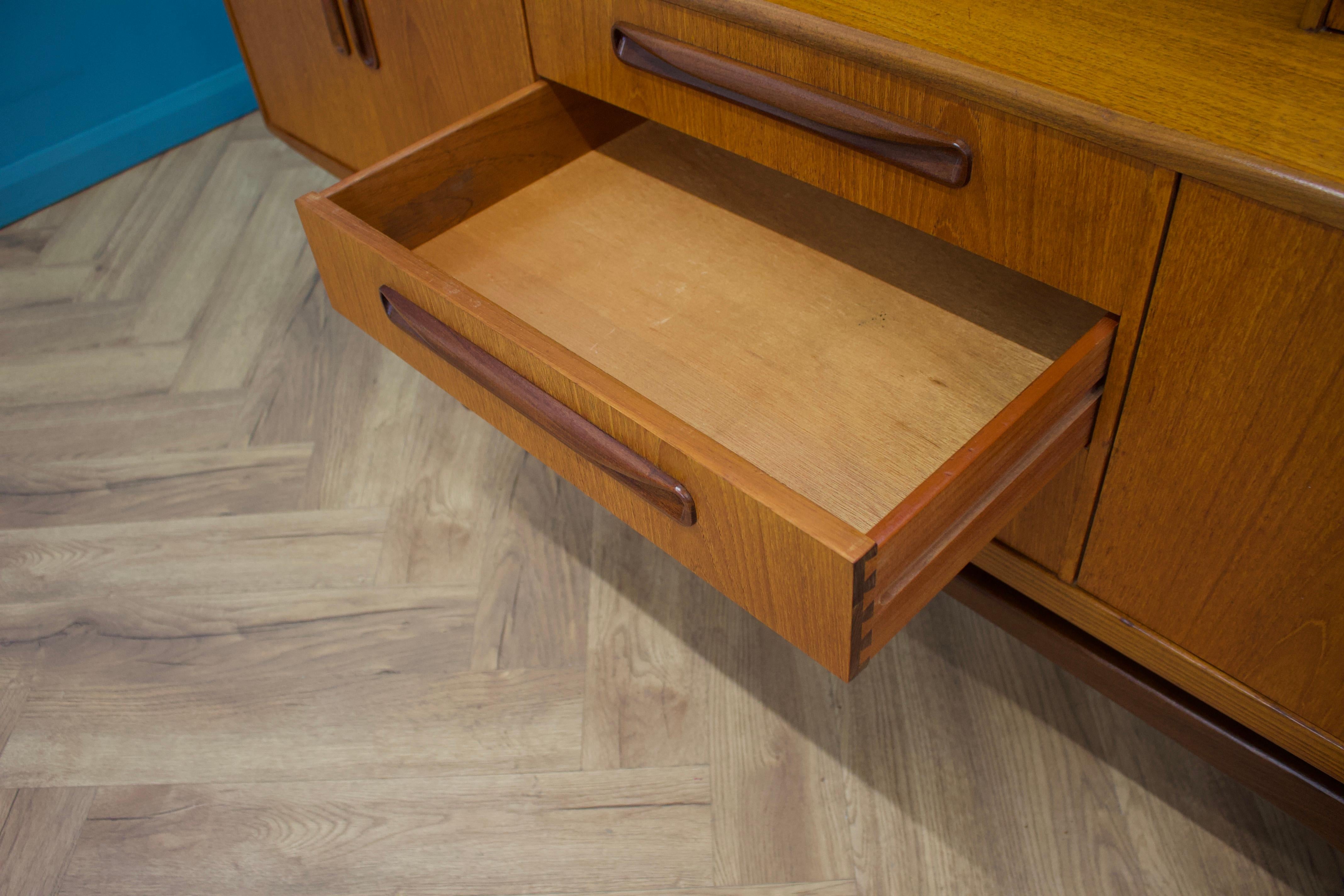 Teak Sideboard or Highboard from G-Plan, 1960s 6