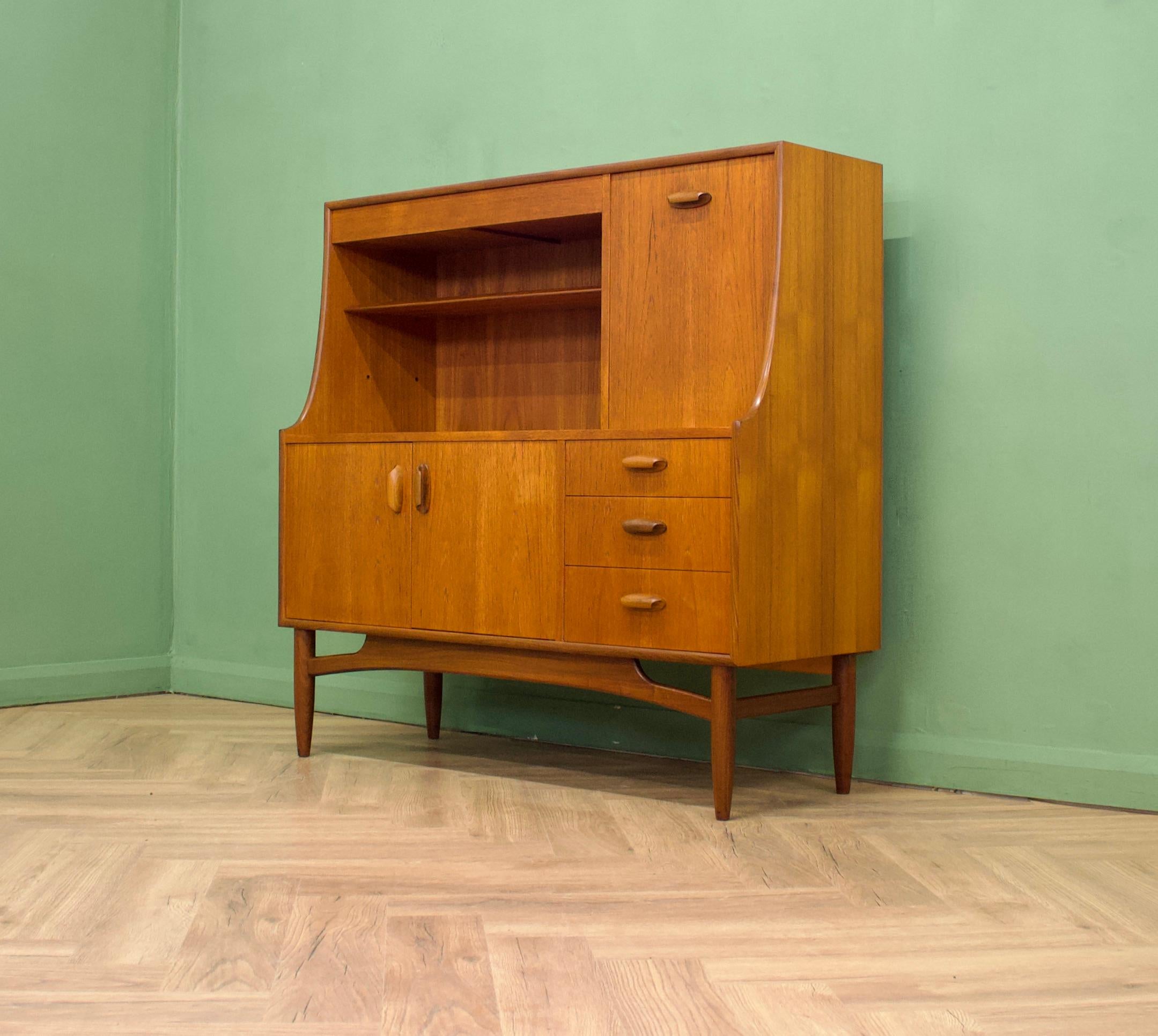 British Teak Sideboard or Highboard from G-Plan, 1960s For Sale