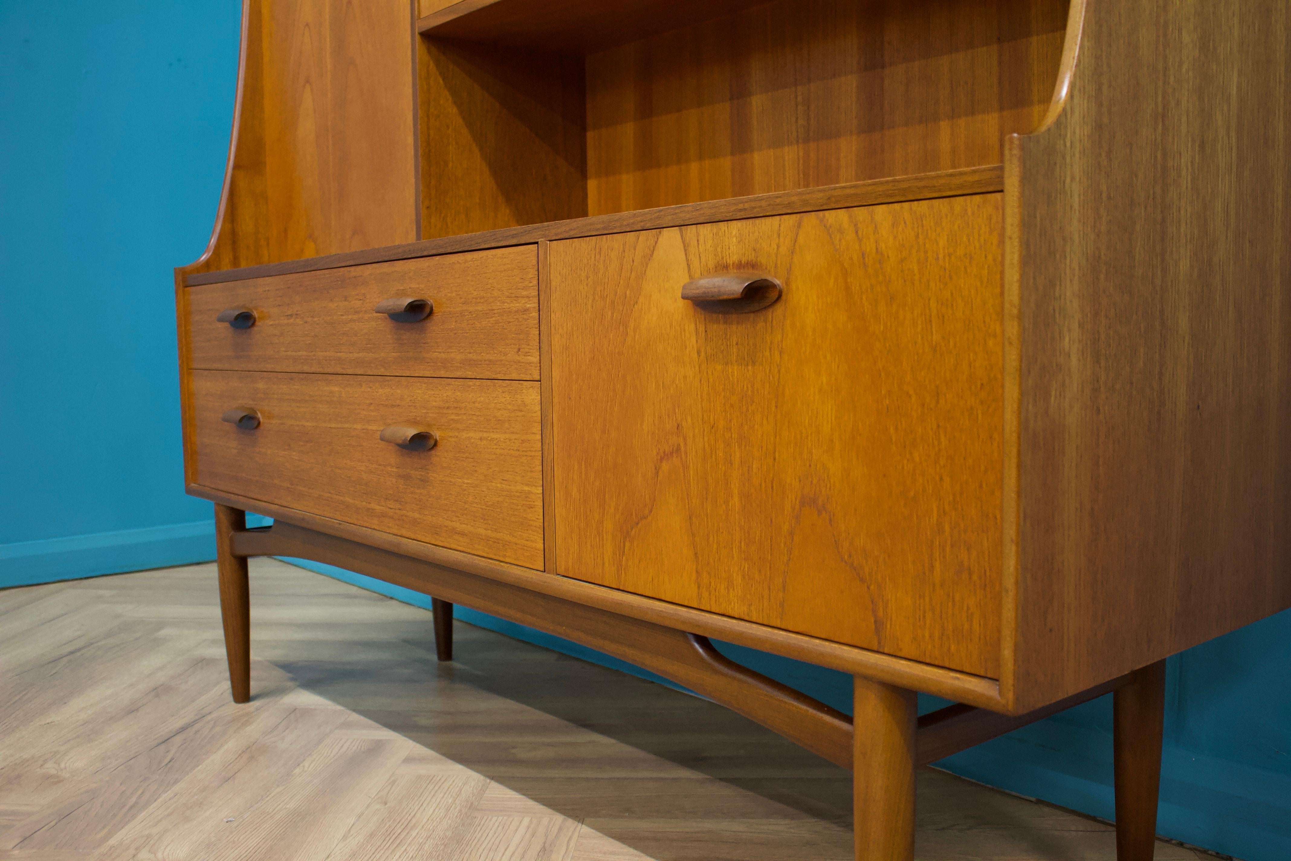 Veneer Teak Sideboard or Highboard from G-Plan, 1960s