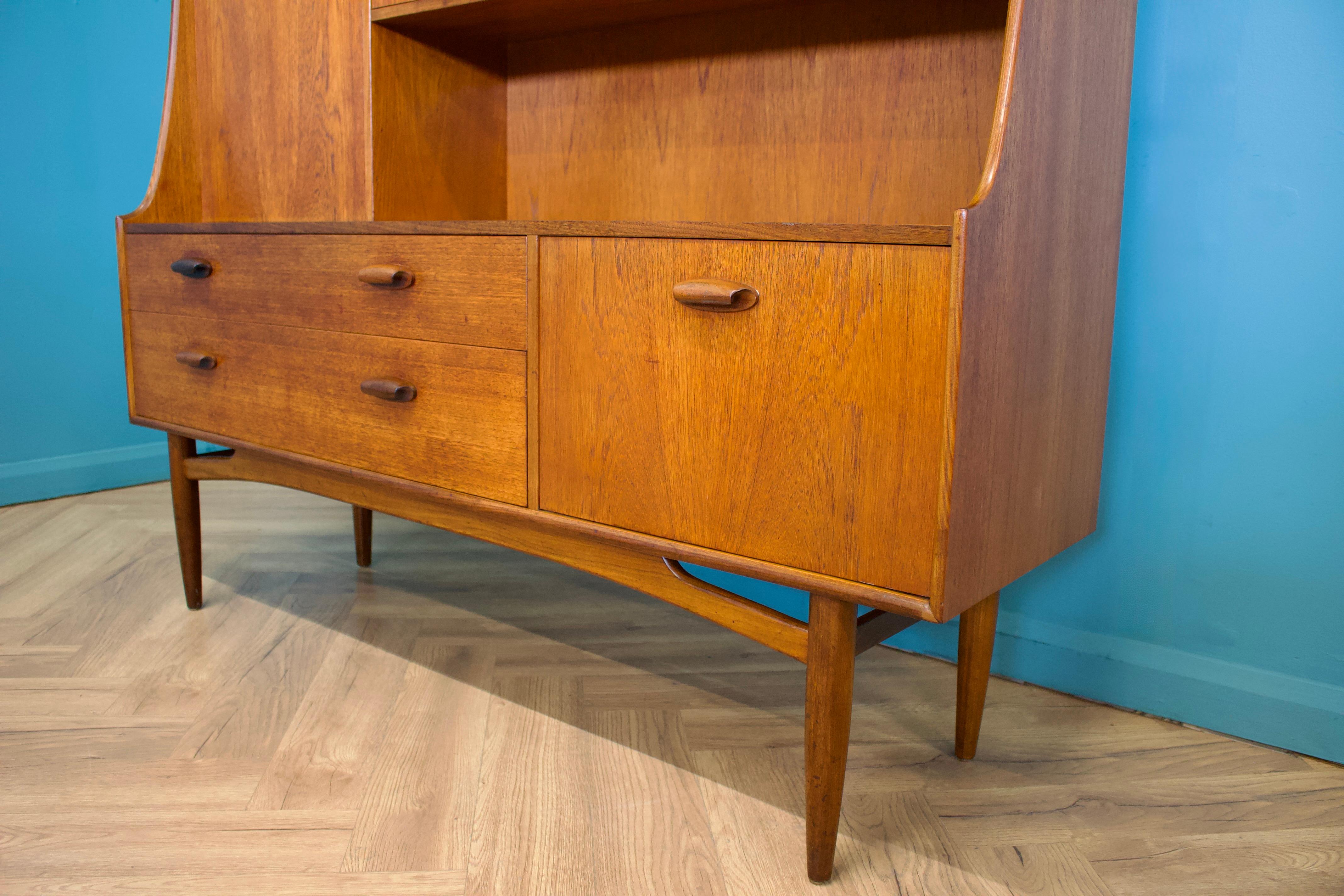 Teak Sideboard or Highboard from G-Plan, 1960s In Good Condition For Sale In South Shields, GB