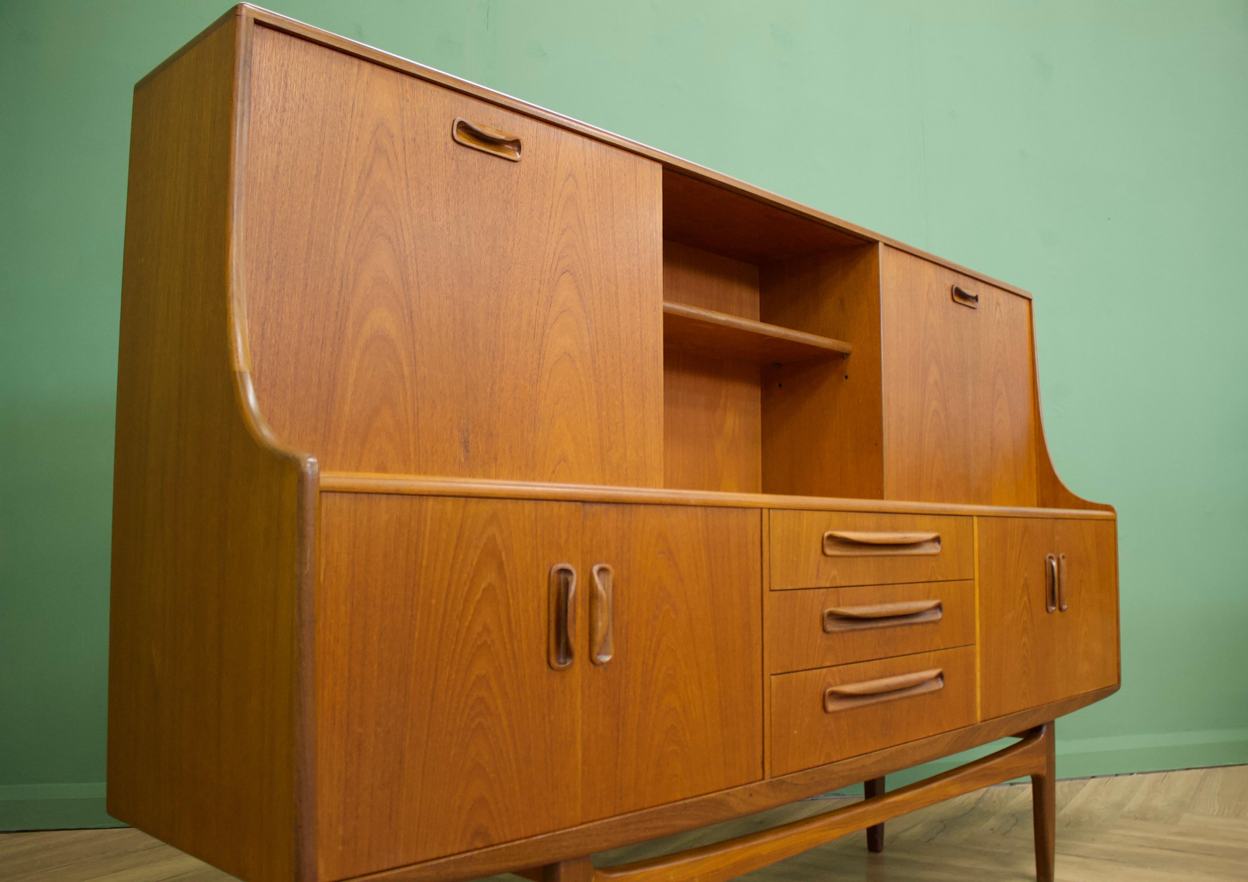 20th Century Teak Sideboard or Highboard from G-Plan, 1960s