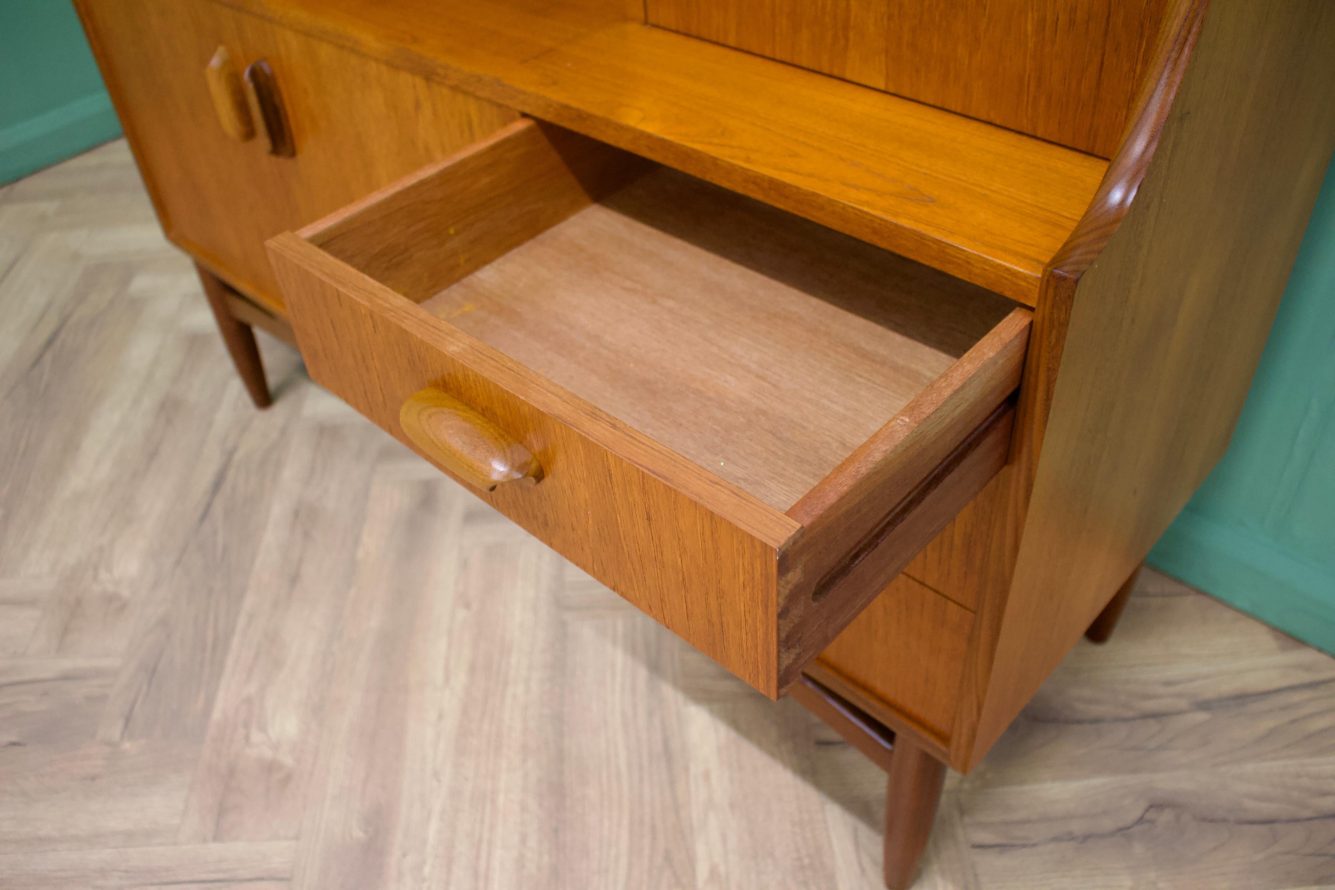 Teak Sideboard or Highboard from G-Plan, 1960s In Good Condition For Sale In South Shields, GB