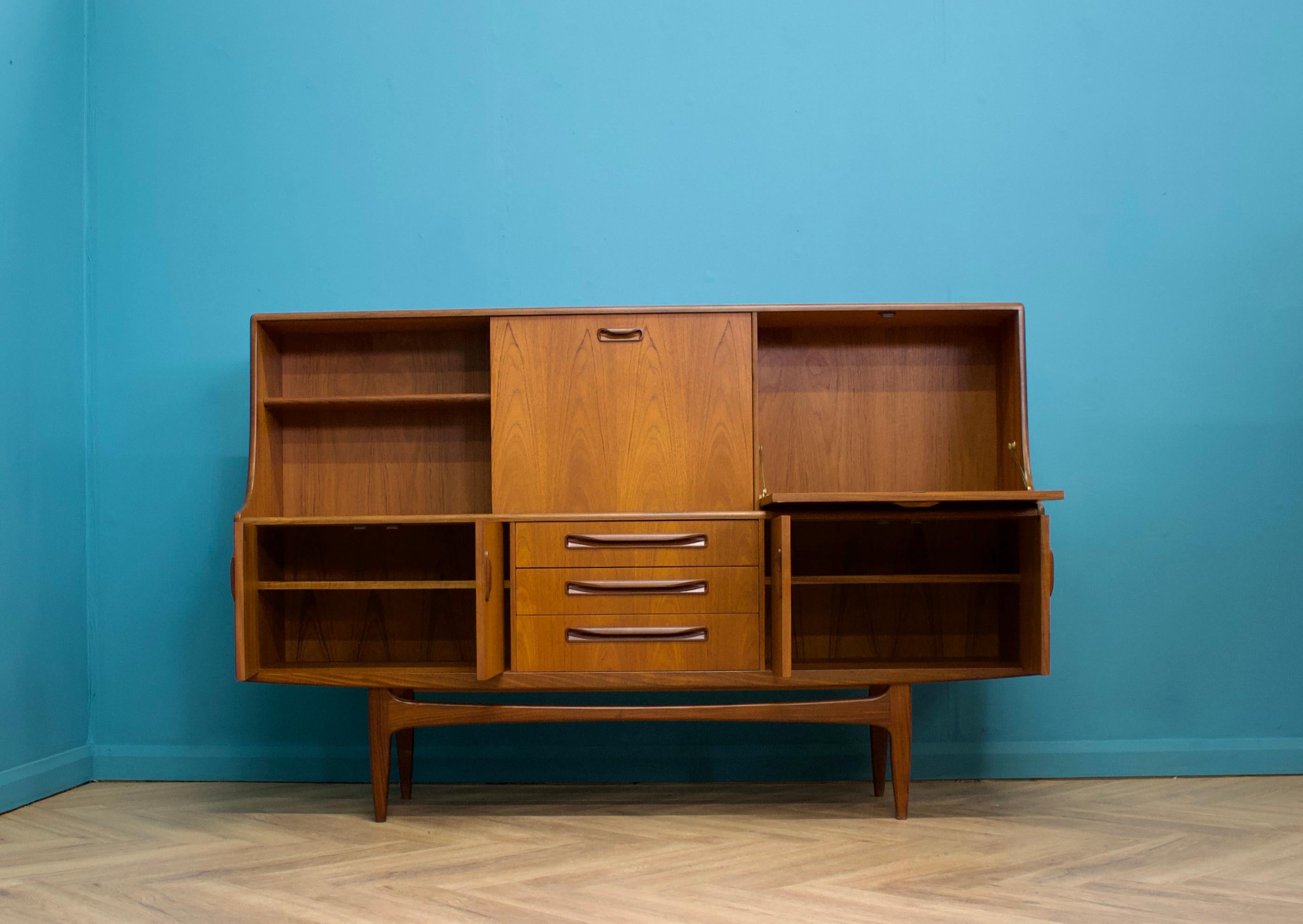 20th Century Teak Sideboard or Highboard from G-Plan, 1960s