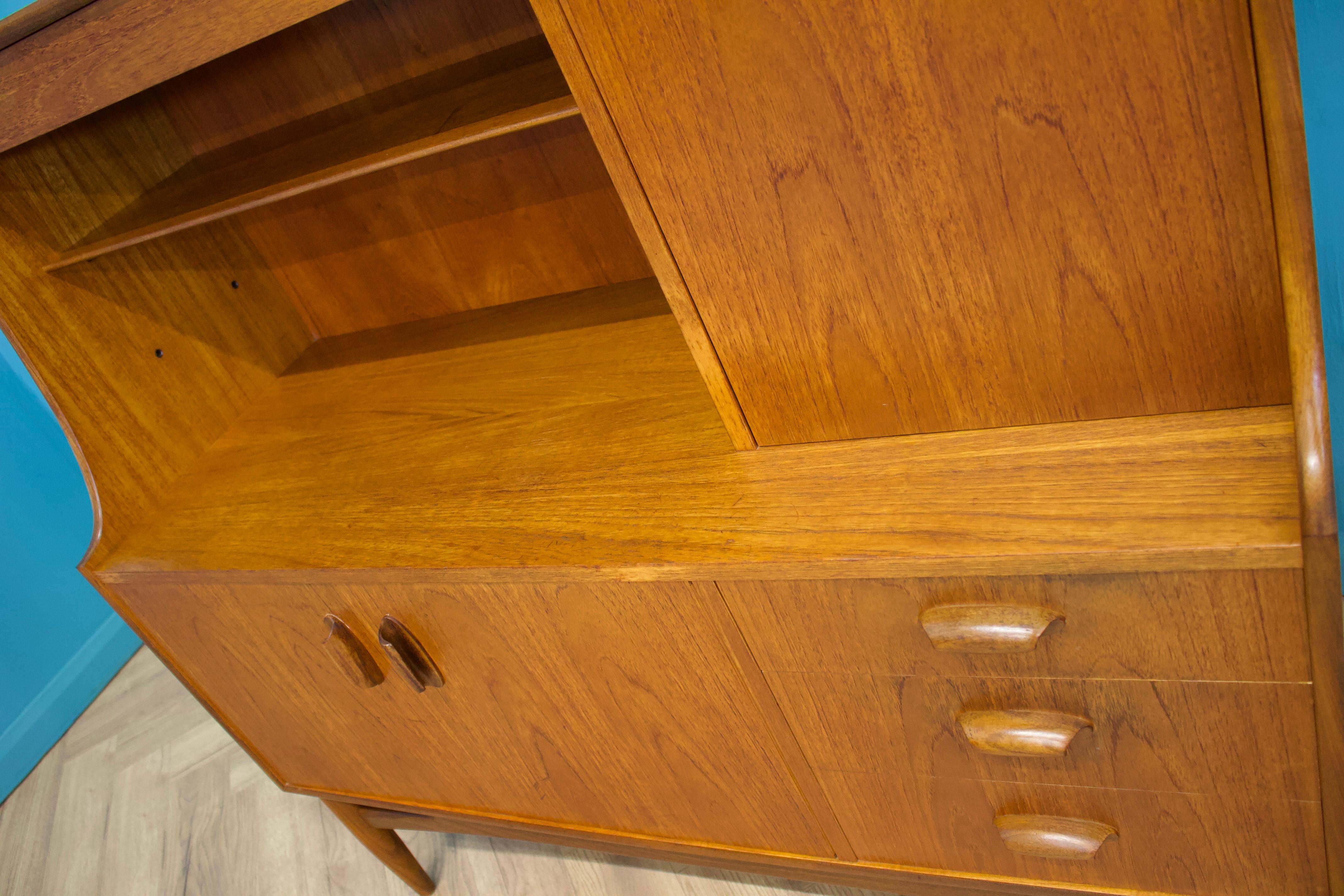 20th Century Teak Sideboard or Highboard from G-Plan, 1960s For Sale
