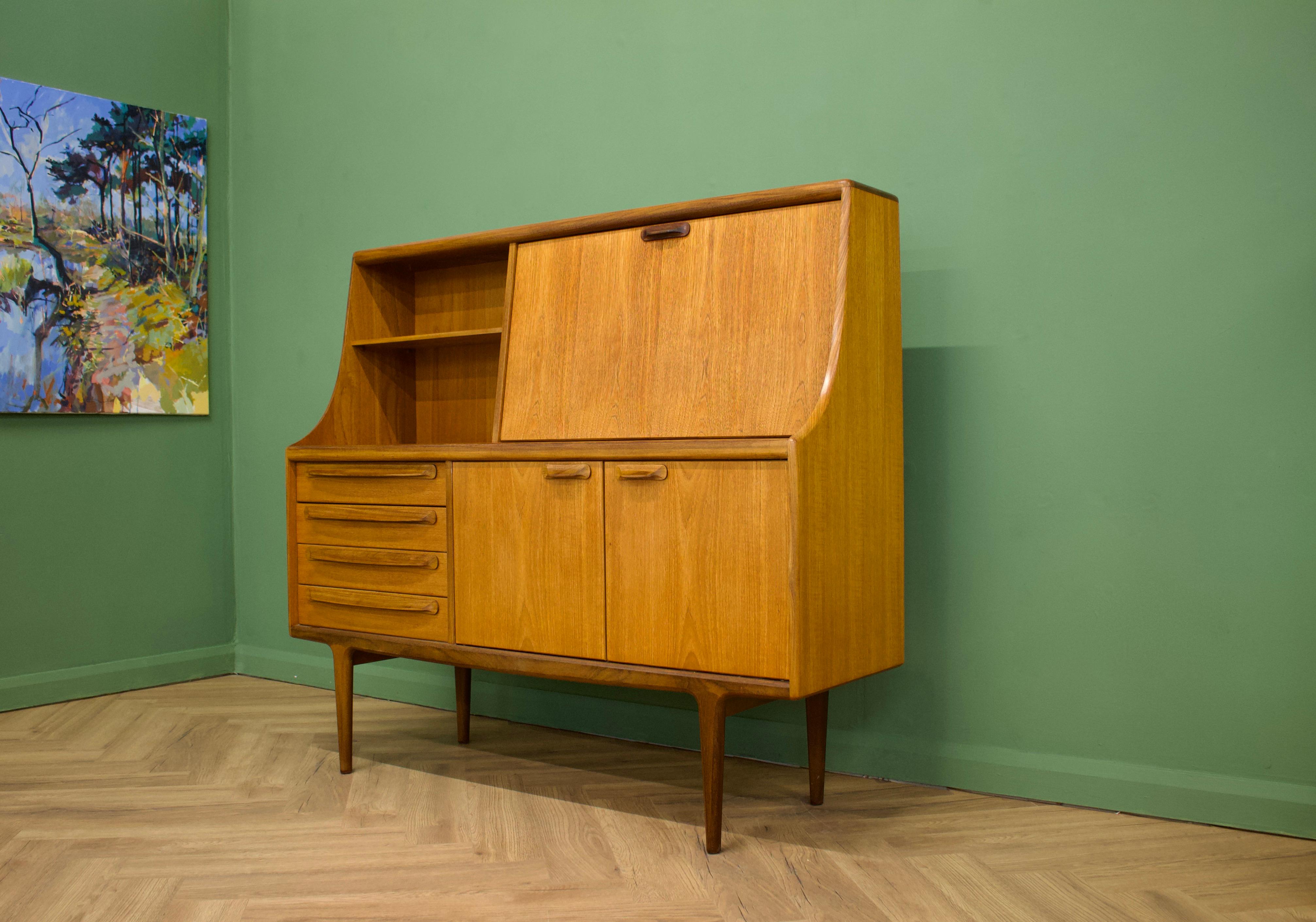 Mid-Century Modern Teak Sideboard or Highboard from Younger, 1960s