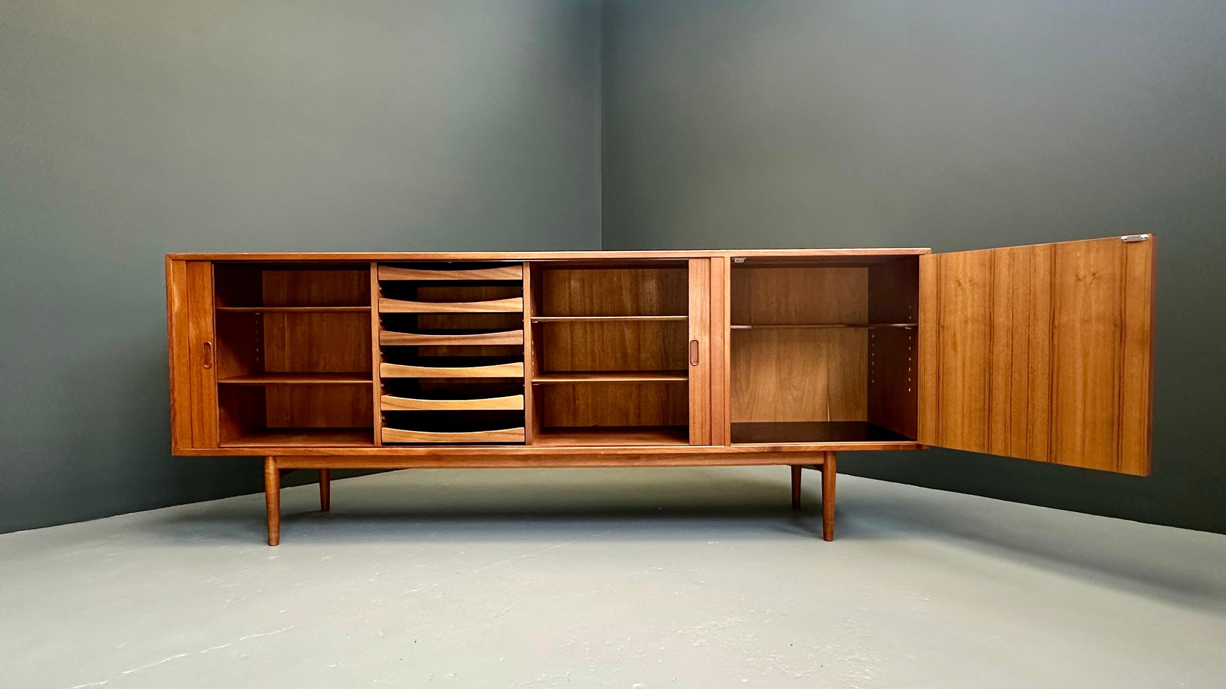 Danish Teak Sideboard OS36 by Arne Vodder for Sibast, 1960s