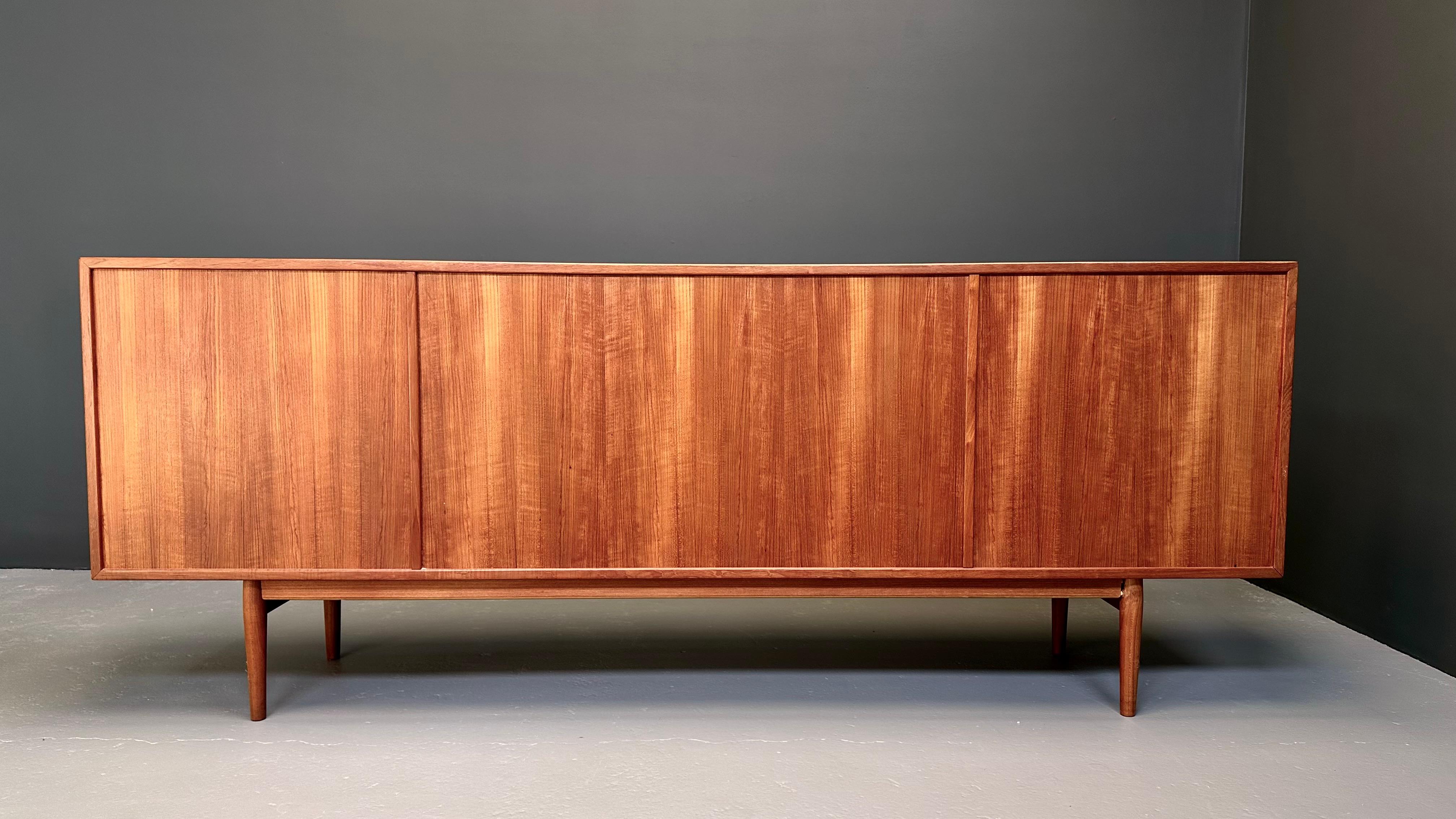 Mid-20th Century Teak Sideboard OS36 by Arne Vodder for Sibast, 1960s
