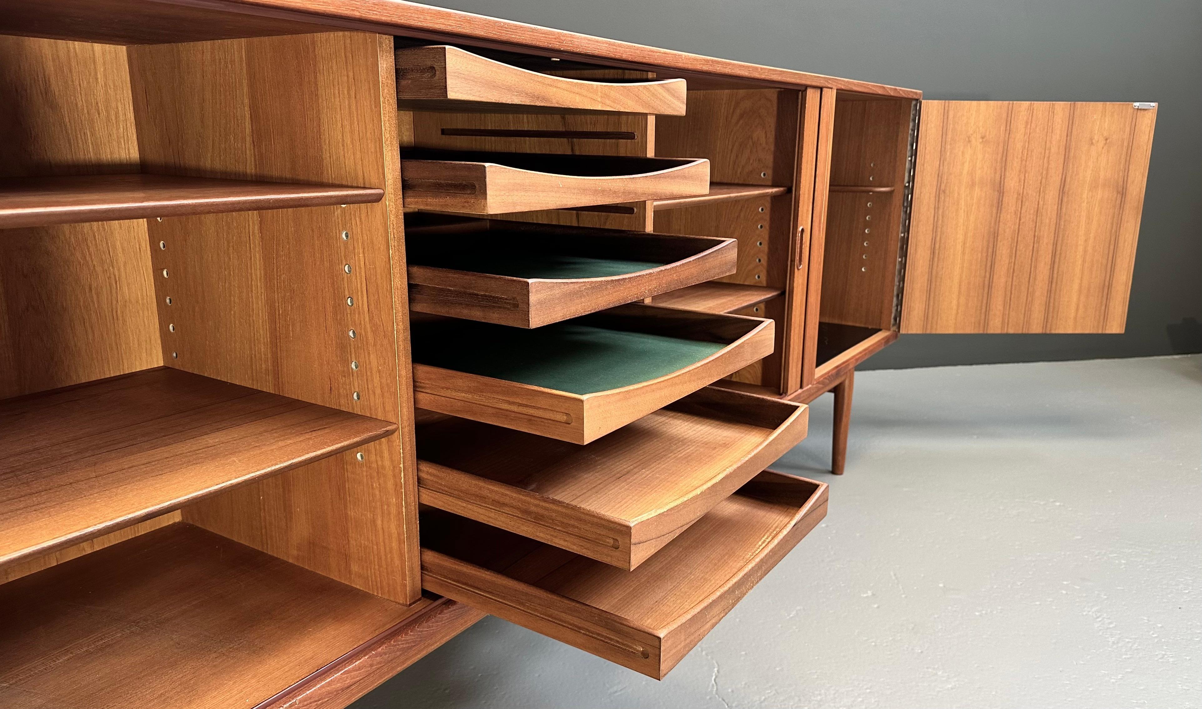 Teak Sideboard OS36 by Arne Vodder for Sibast, 1960s 2