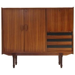 Teak Sideboard with Drawers, 1960s