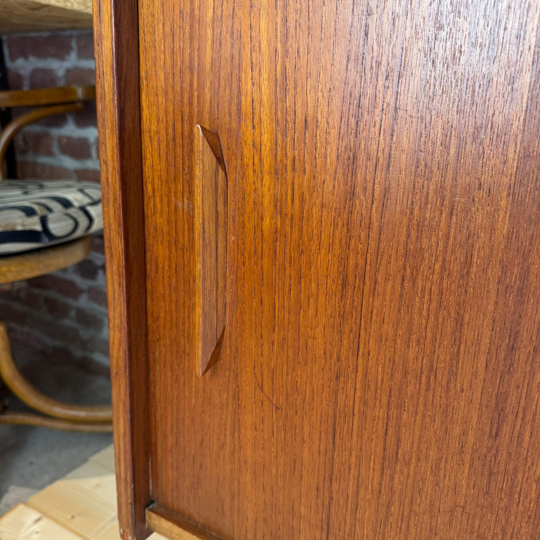 Teak sideboard with drawers, Denmark 1960 (Furnier) im Angebot