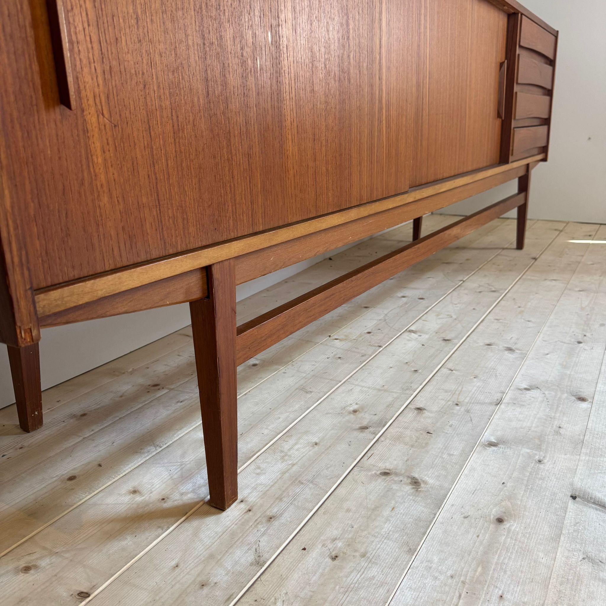 Teak sideboard with drawers, Denmark 1960 im Angebot 1