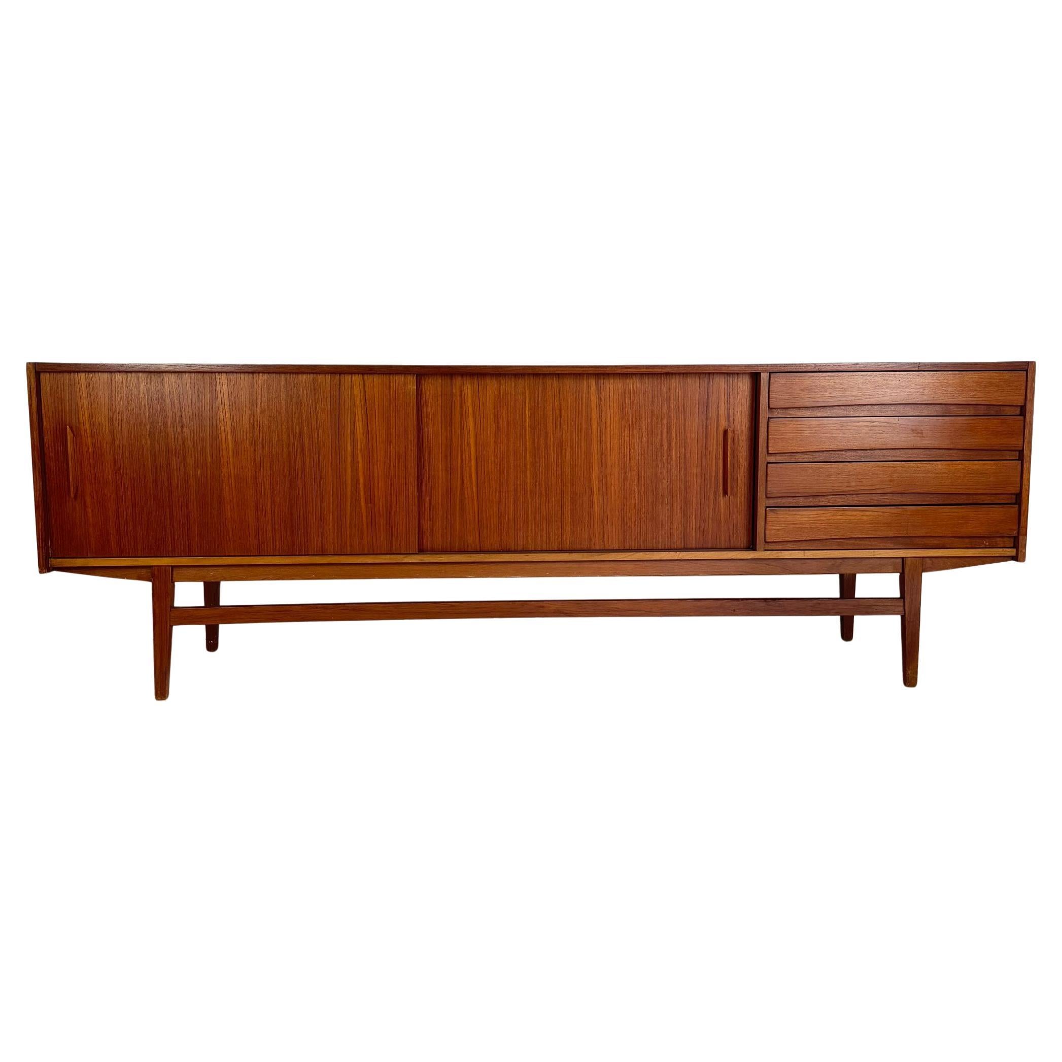 Teak sideboard with drawers, Denmark 1960