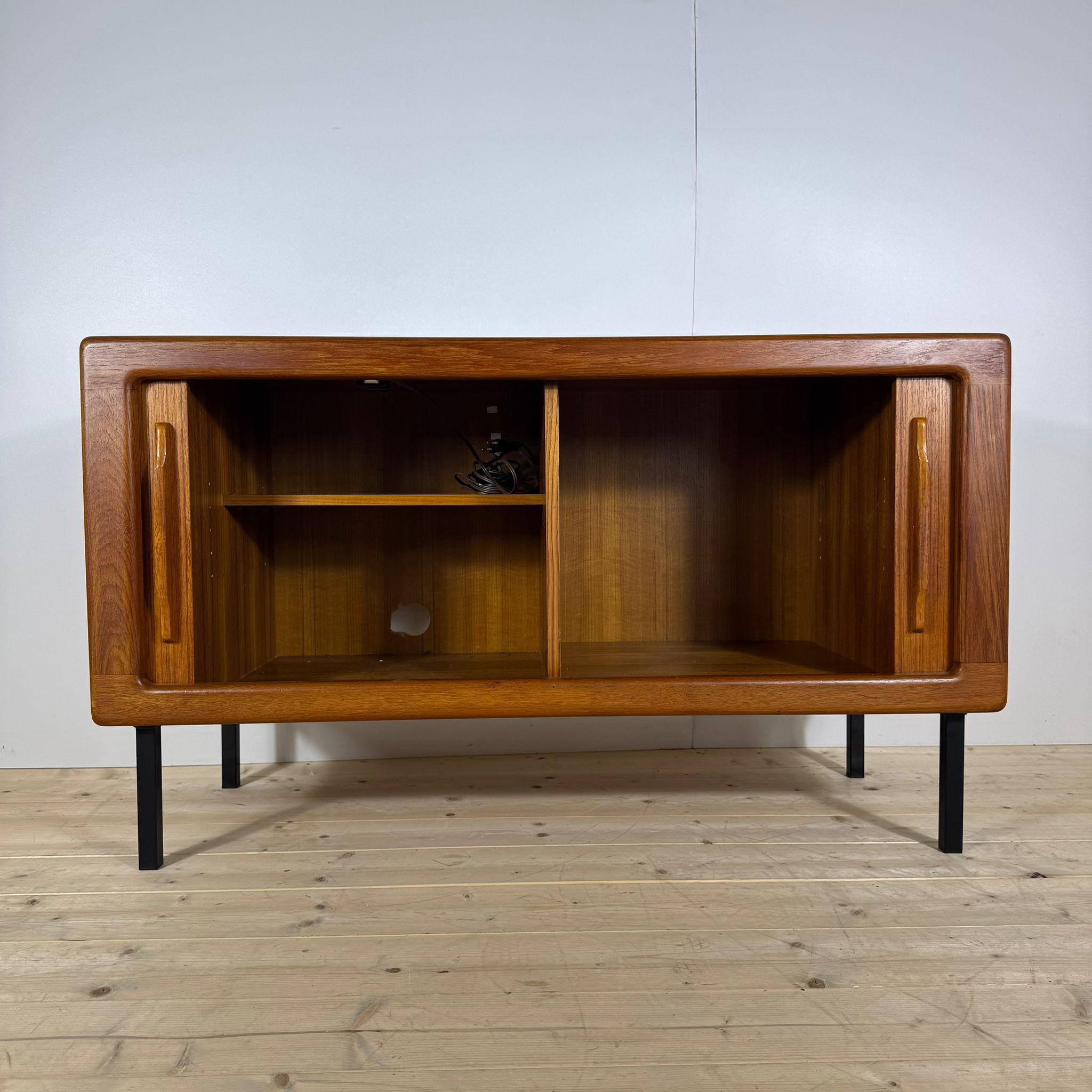 Teak sideboard with iron legs, Denmark 1960s For Sale 2