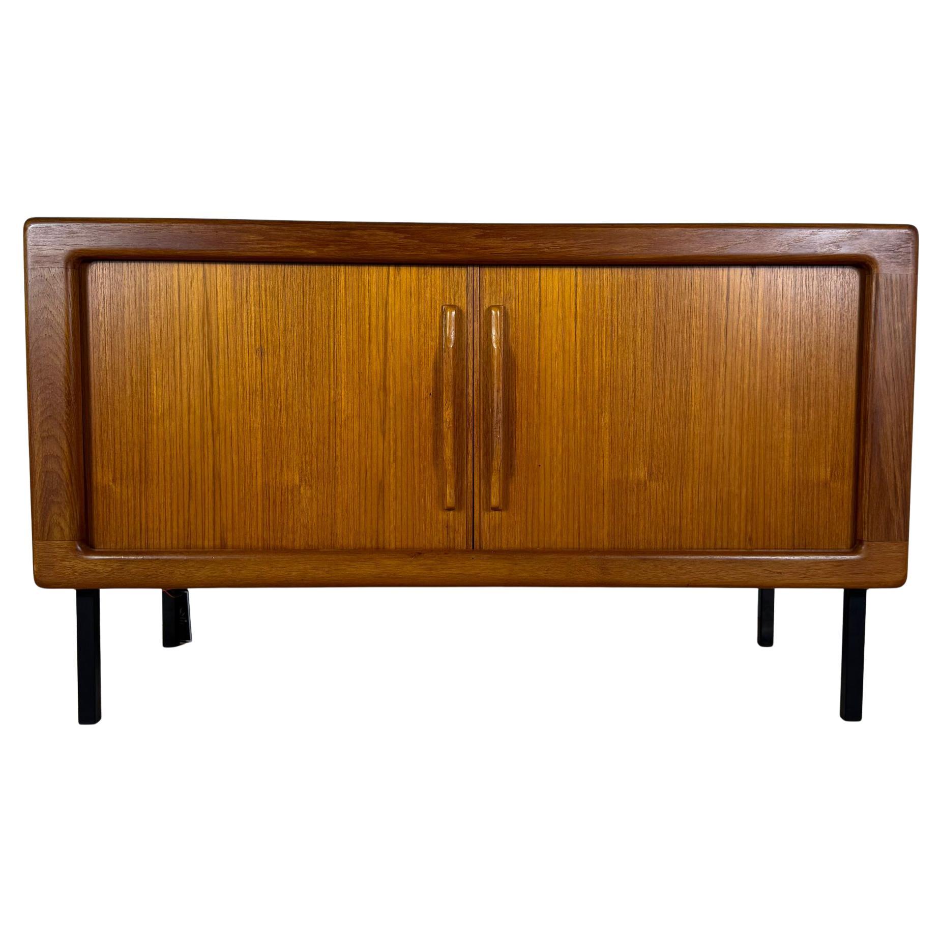 Teak sideboard with iron legs, Denmark 1960s