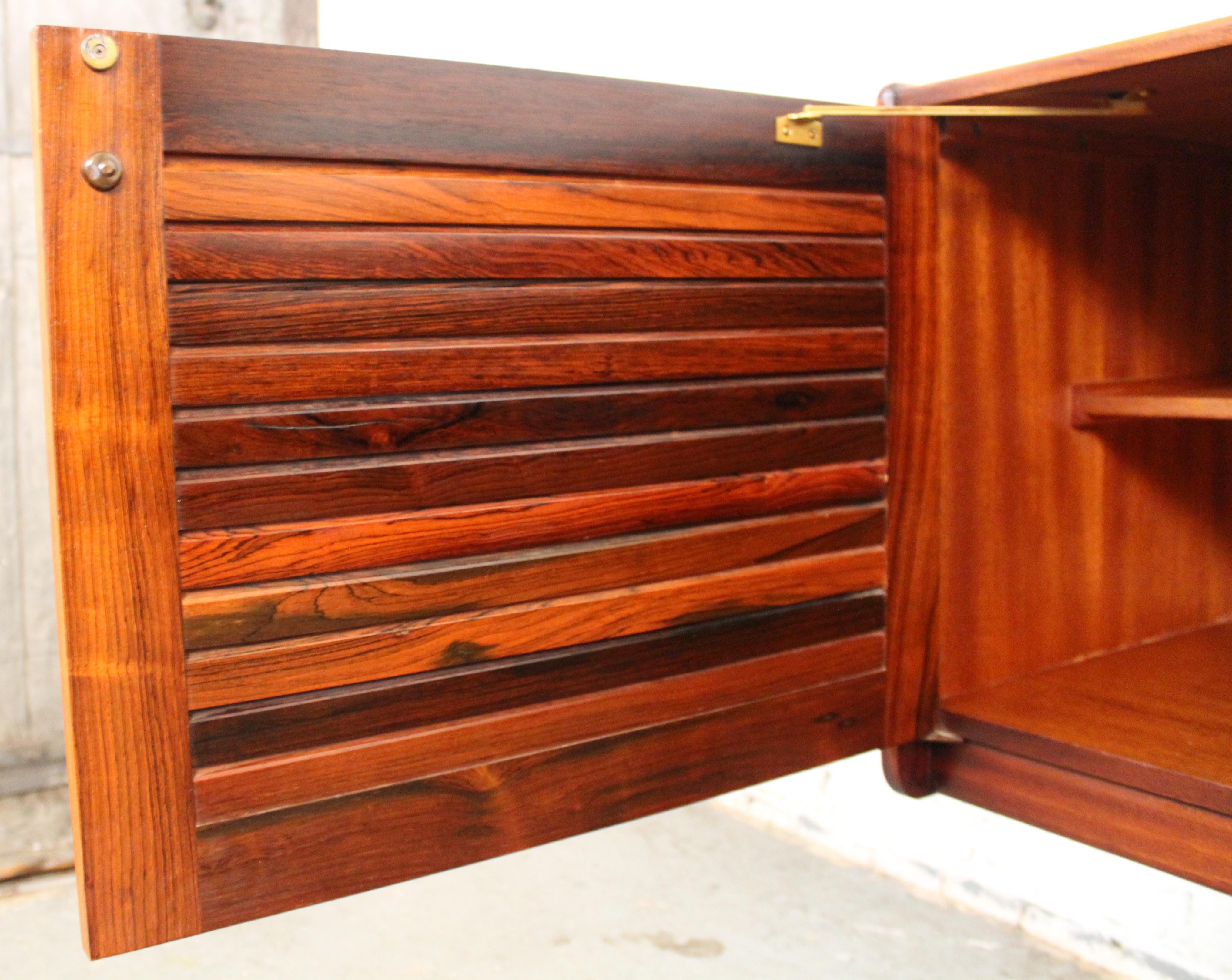 Teak Sideboard with Louvered Doors by A. H. McIntosh For Sale 5