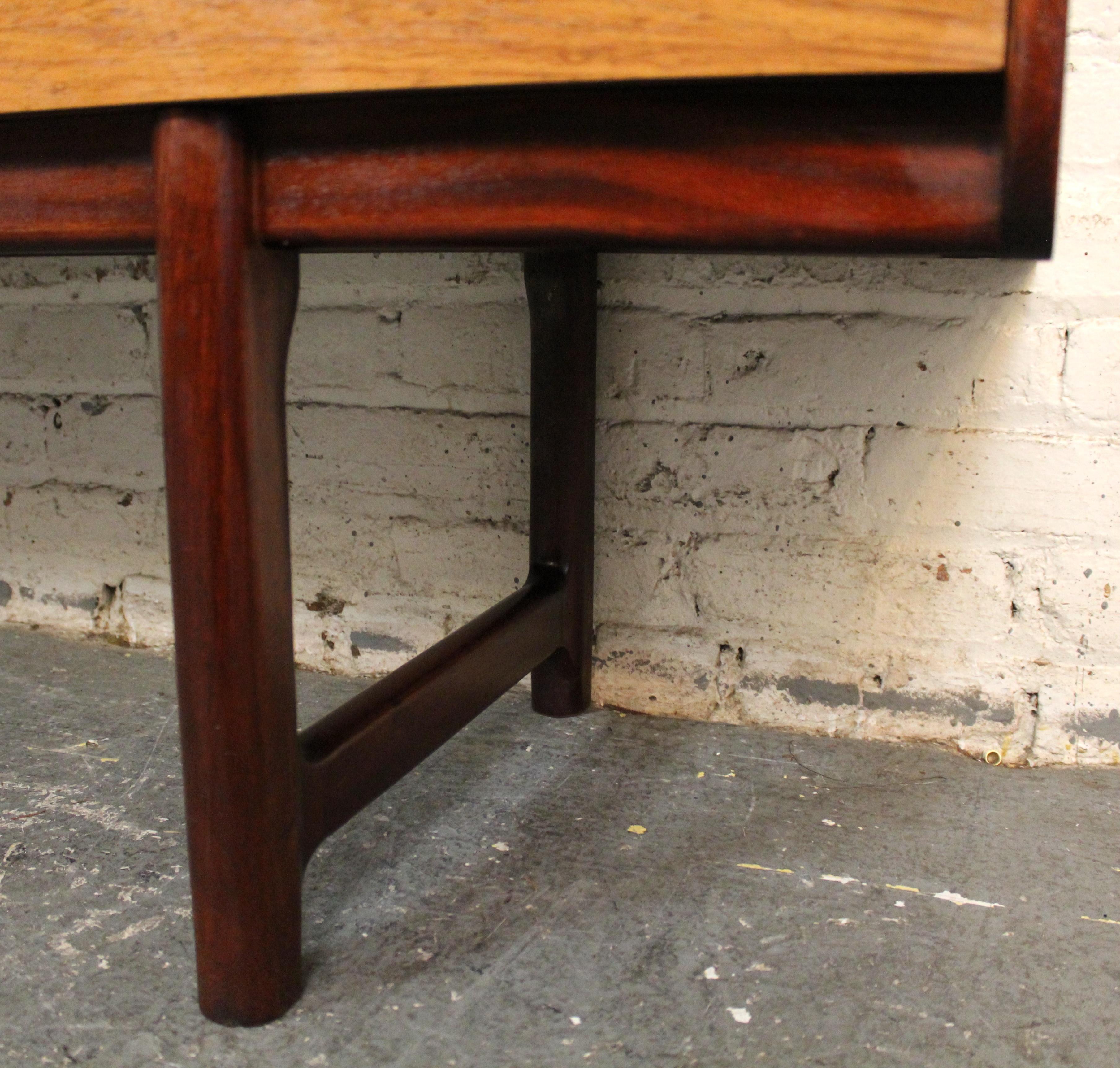 Teak Sideboard with Louvered Doors by A. H. McIntosh For Sale 9