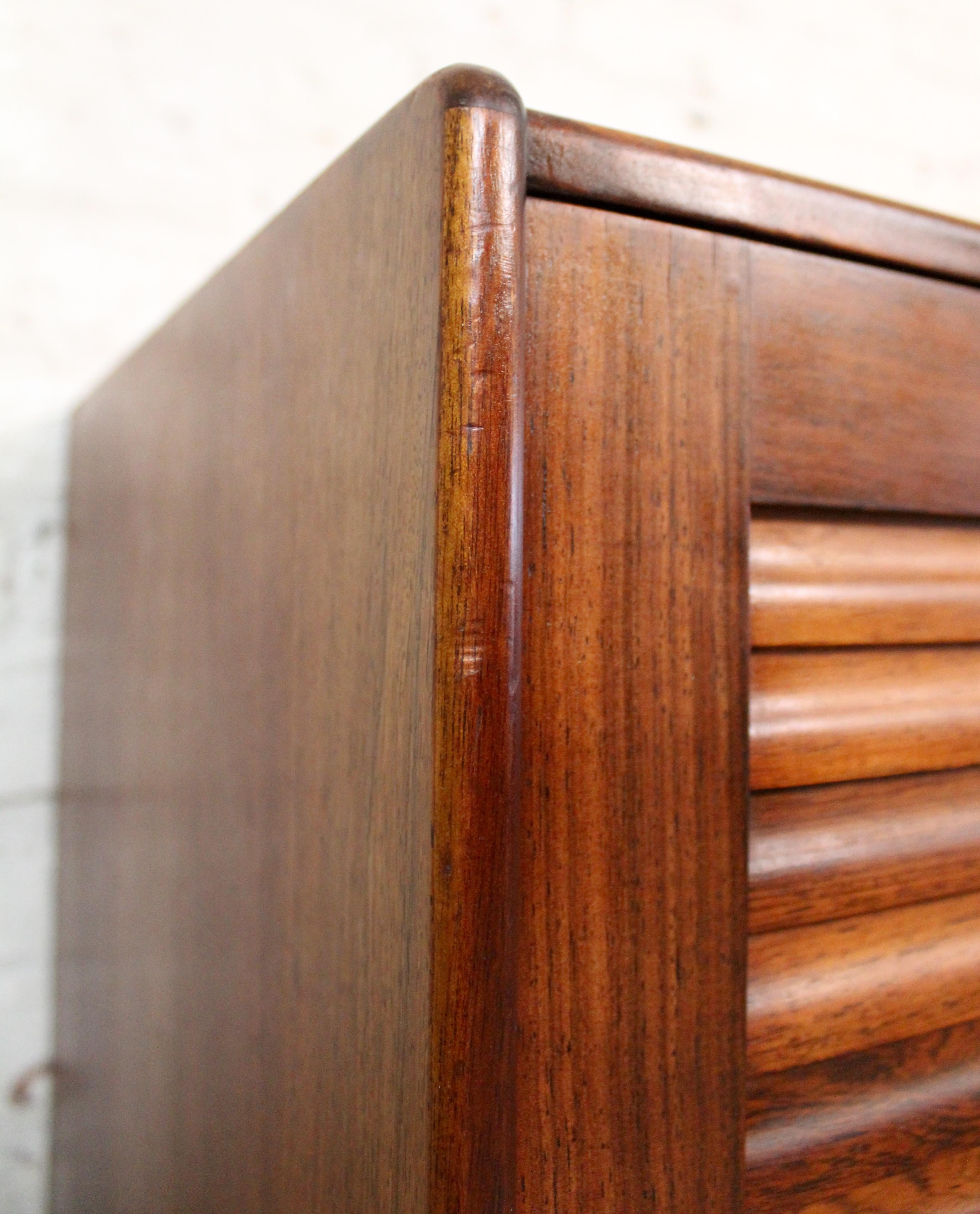 Teak Sideboard with Louvered Doors by A. H. McIntosh For Sale 12