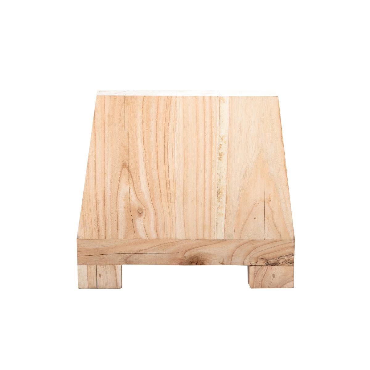 Teak Slab Chair Estadounidense en venta