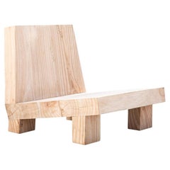 Teak Slab Chair
