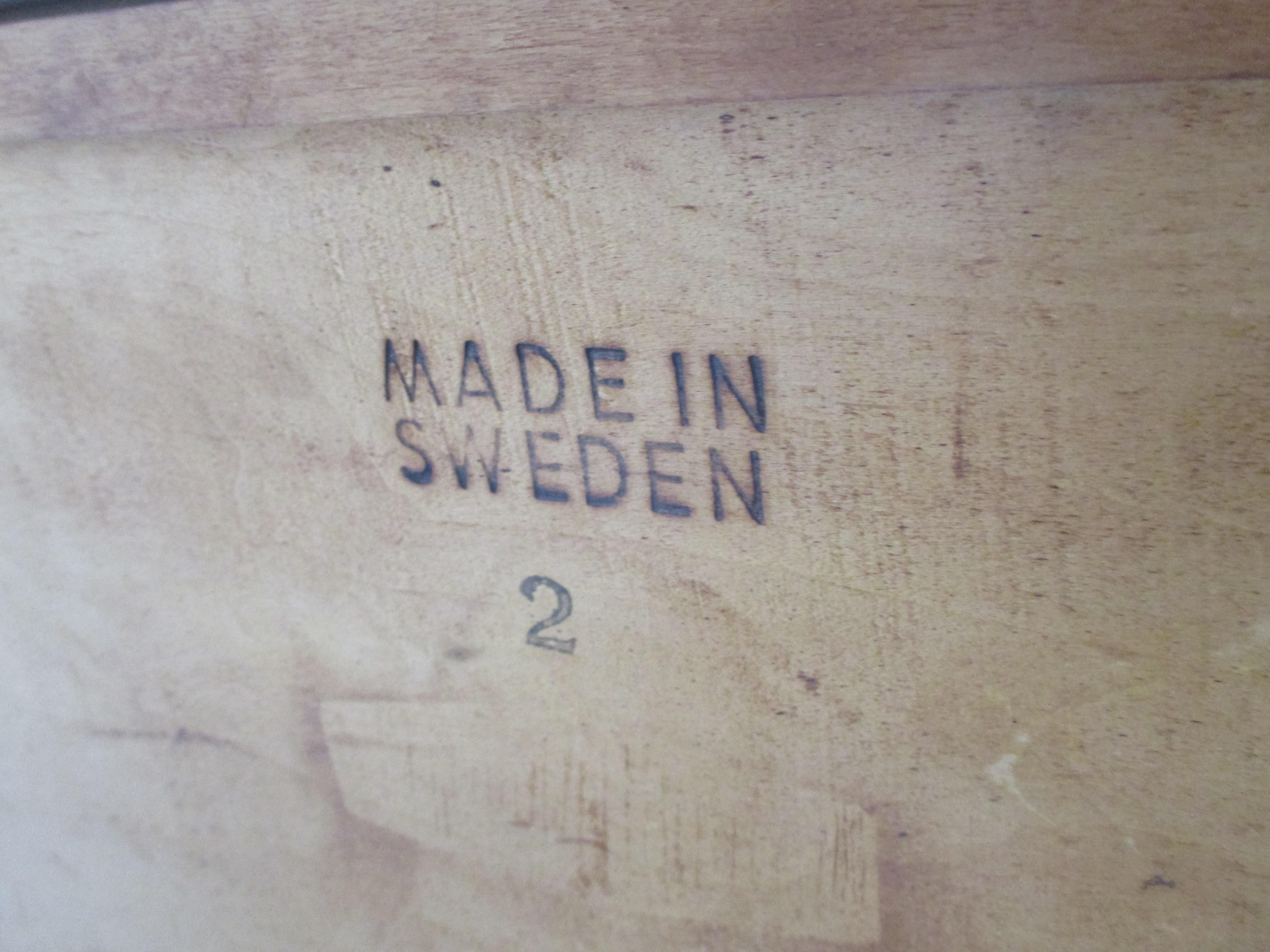 Teak Small Cabinet / Credenza by Bertil Fridhagen for Bodafors Sweden  For Sale 4