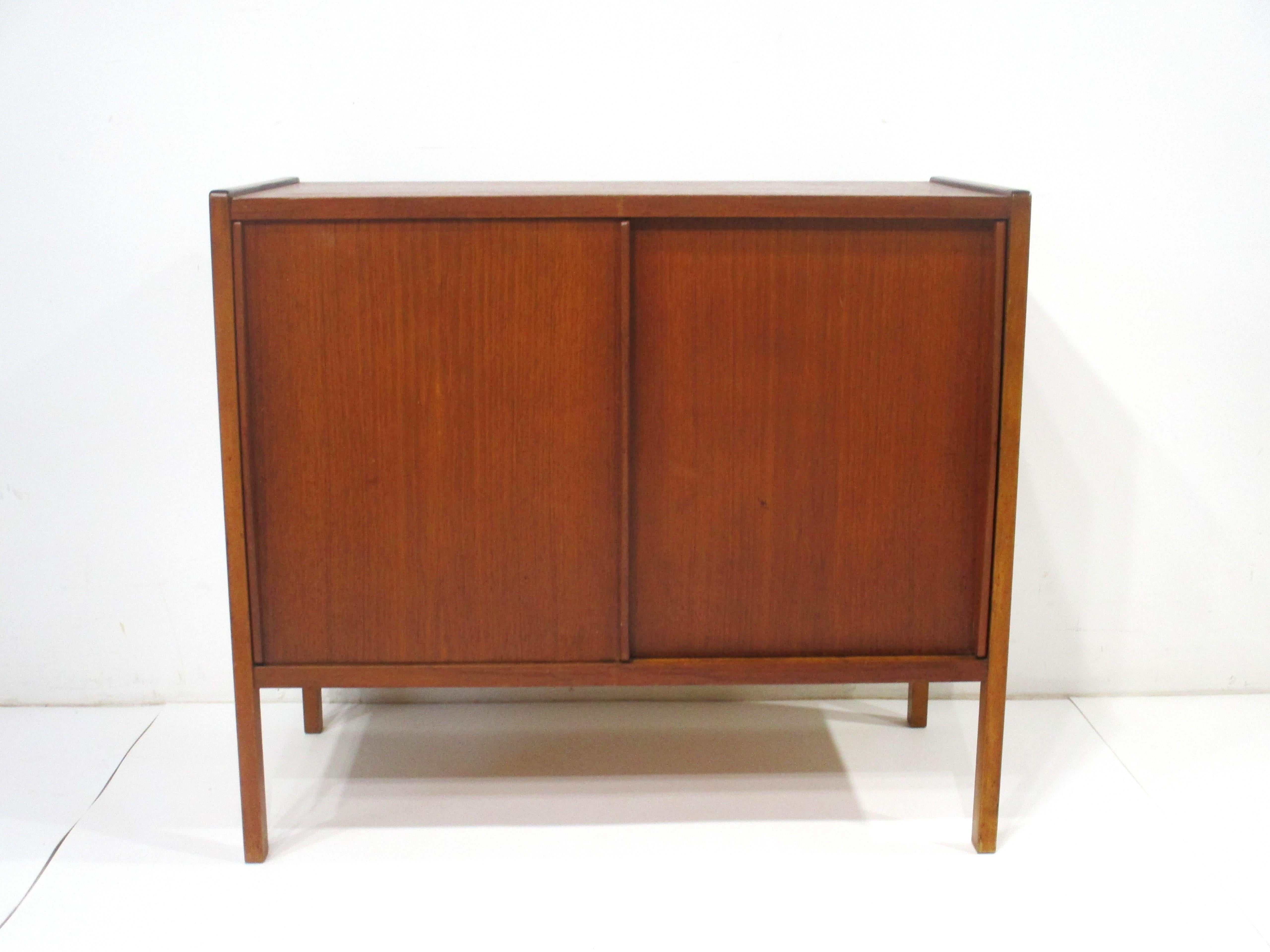 Teak Small Cabinet / Credenza by Bertil Fridhagen for Bodafors Sweden  For Sale 6