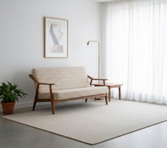 Sofá de teca de H. Brockmann-Petersen para Randers Møbelfabrik, años 60