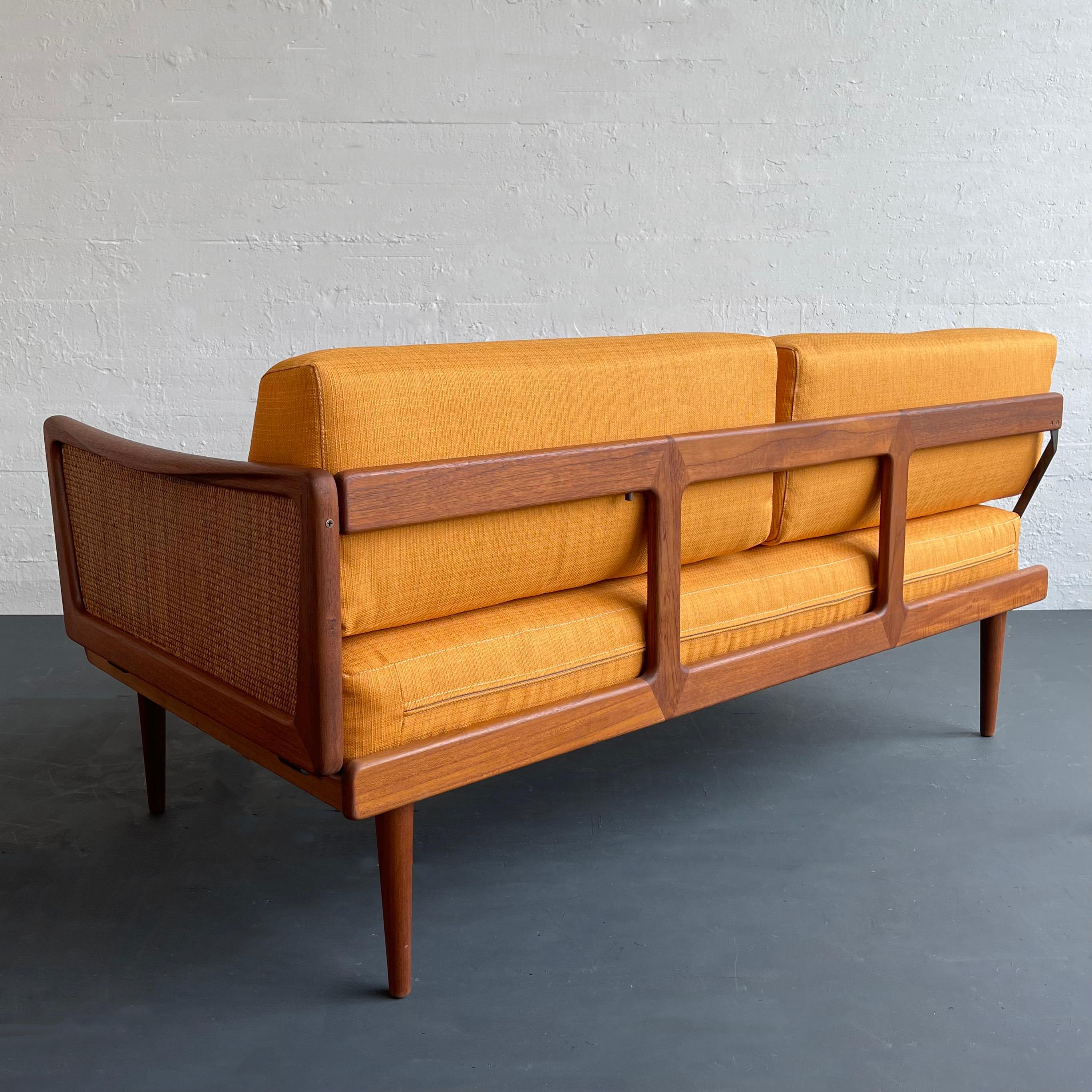 Teak Sofa Daybed Sectional Set By Peter Hvidt & Orla Mølgaard-Nielsen 3