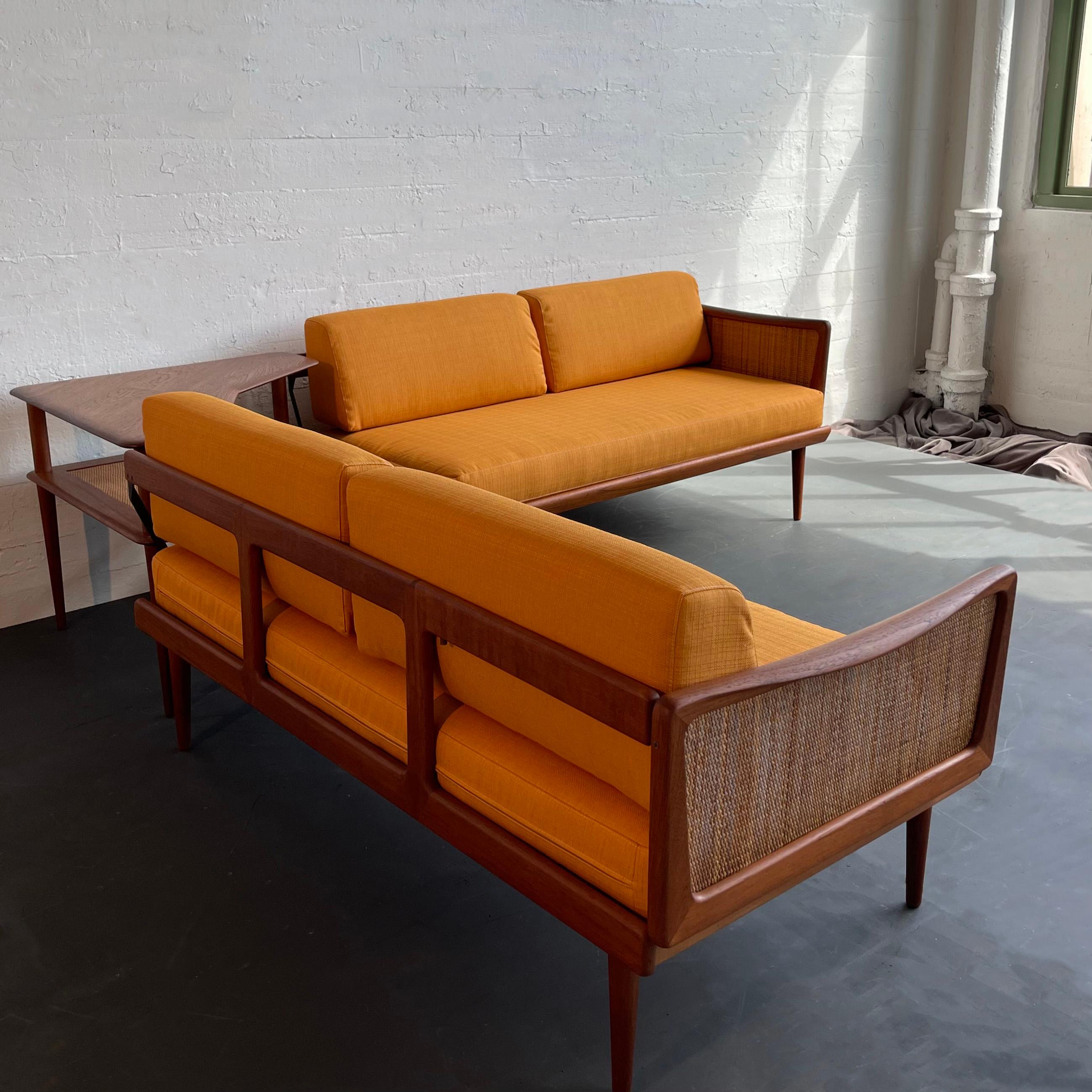 Danish Teak Sofa Daybed Sectional Set By Peter Hvidt & Orla Mølgaard-Nielsen