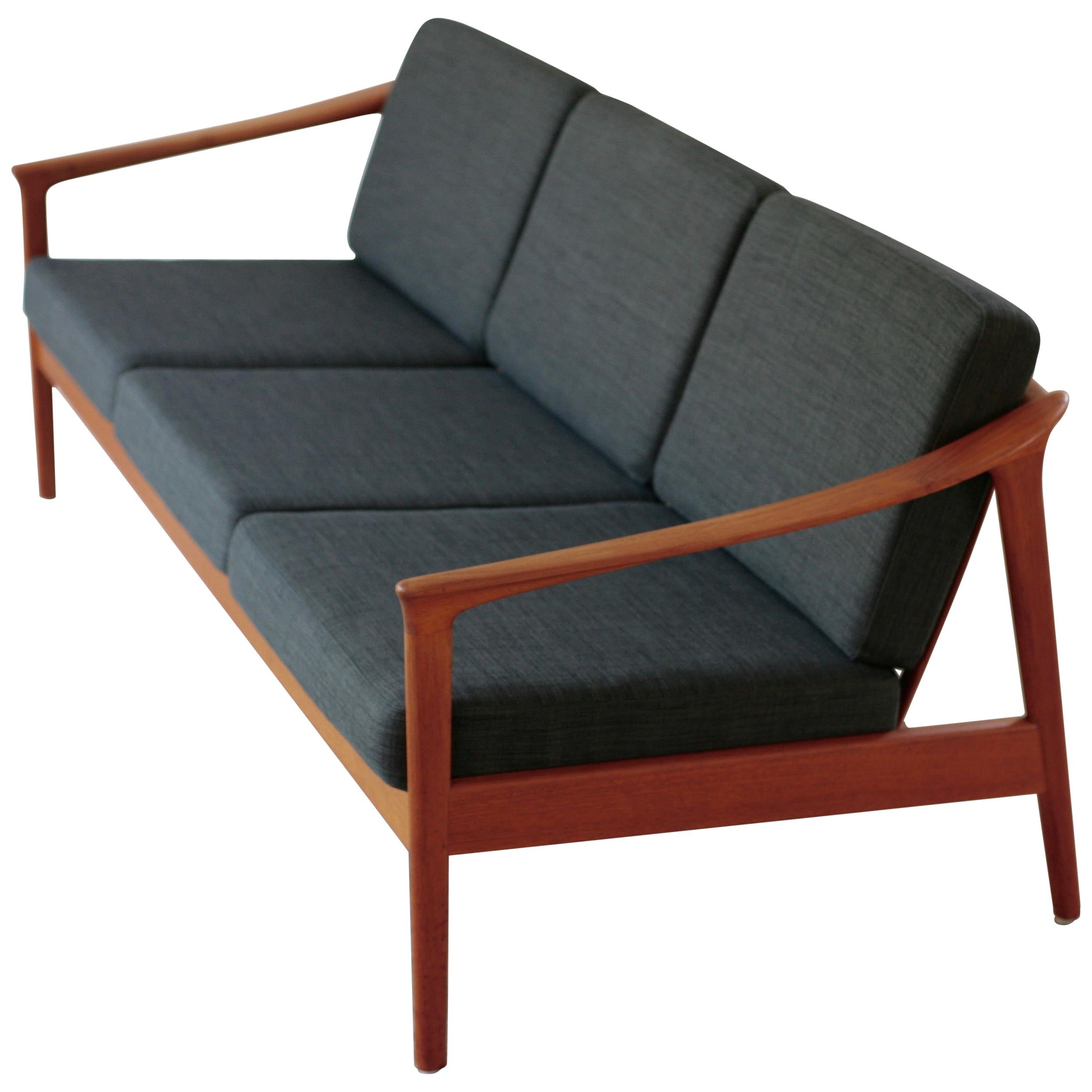 Teak Sofa, Model Monterey, by Folke Ohlsson for Bodafors, Sweden For Sale