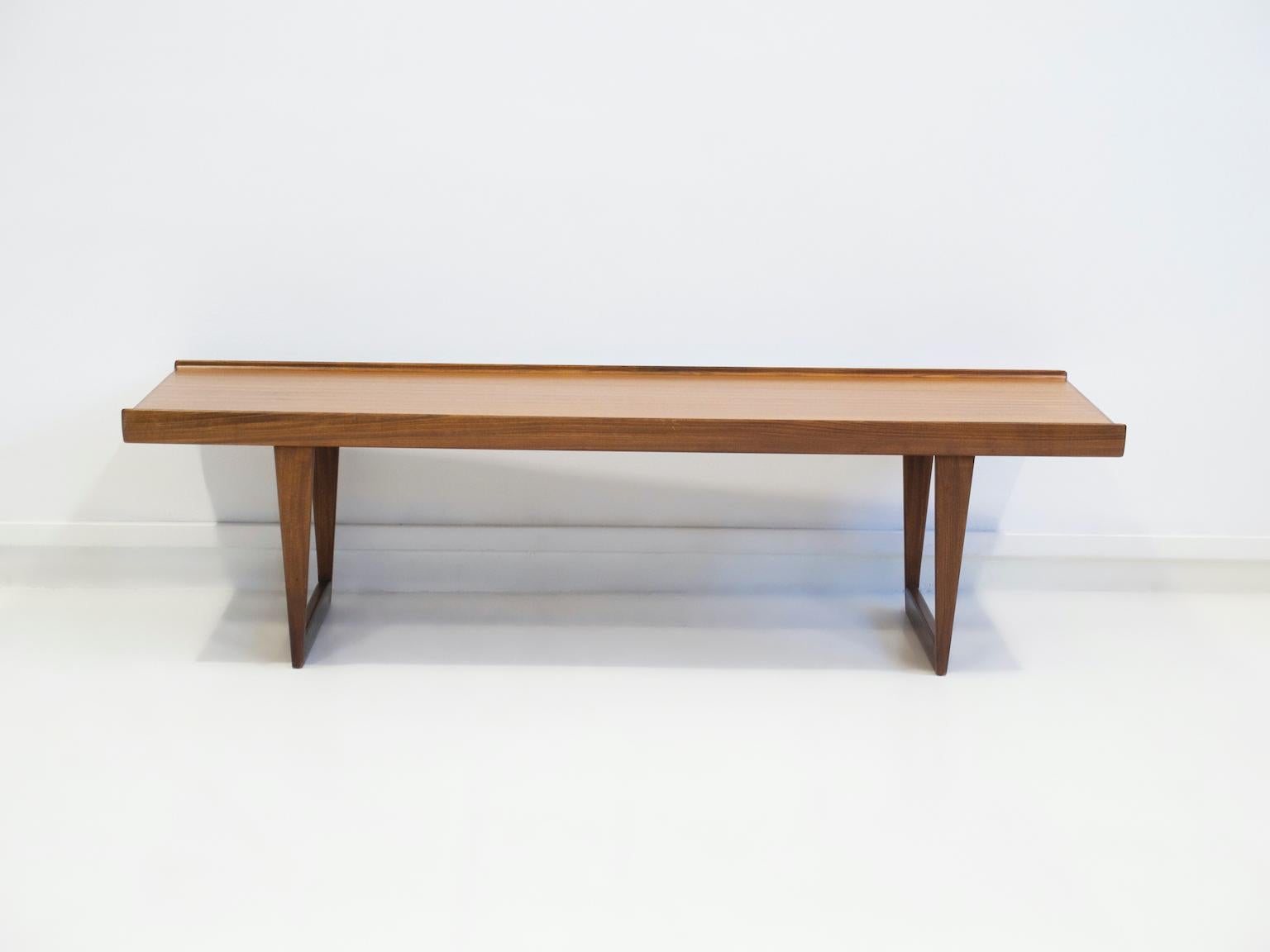 Scandinavian Modern Teak Sofa Table by Peter Løvig Nielsen