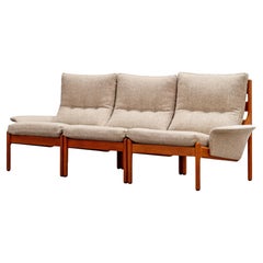 Teakholzsofa "Venus" von Illum Wikkelsø für C F Christensen Silkeborg, 1972