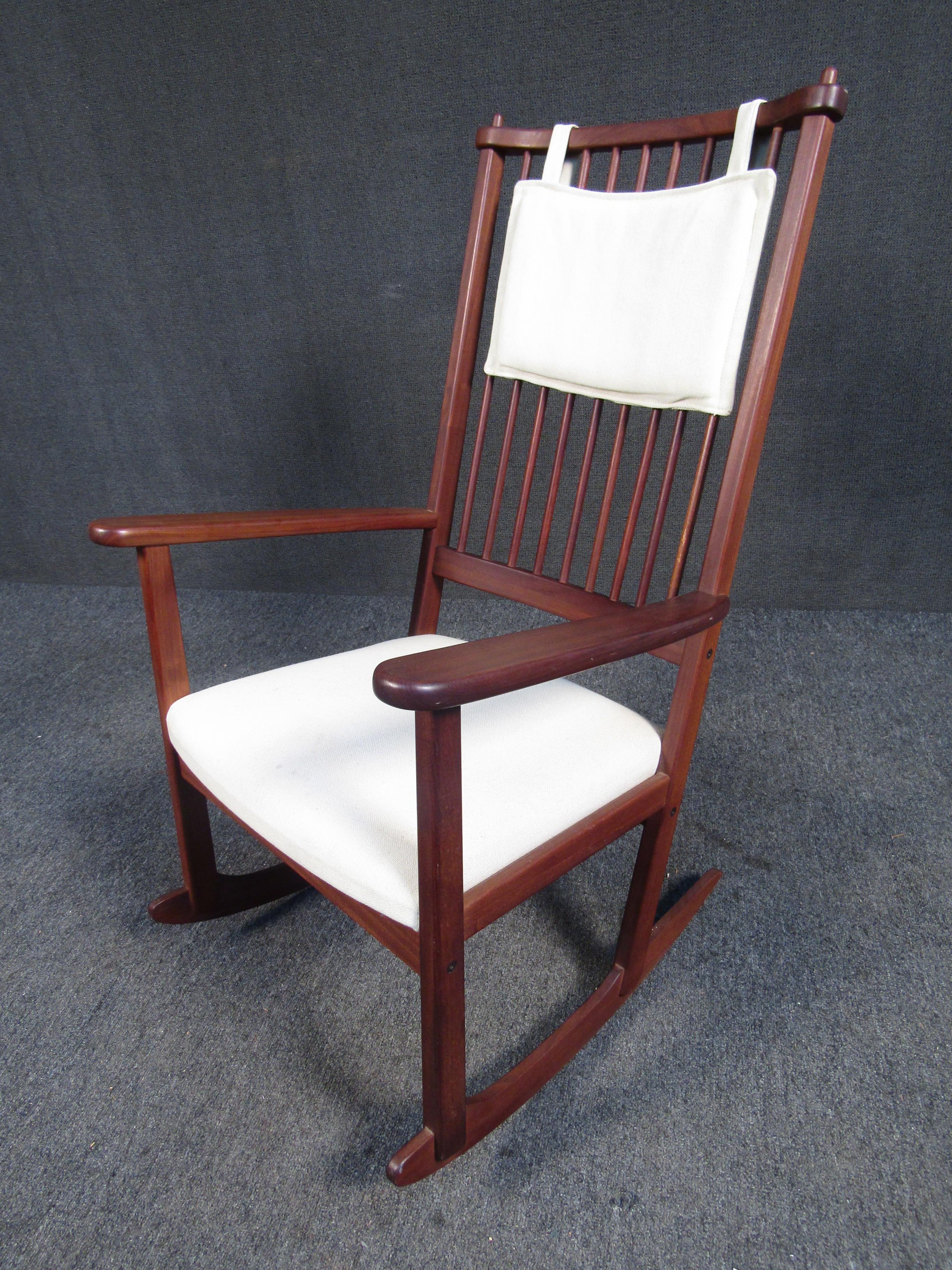 spindle rocking chair