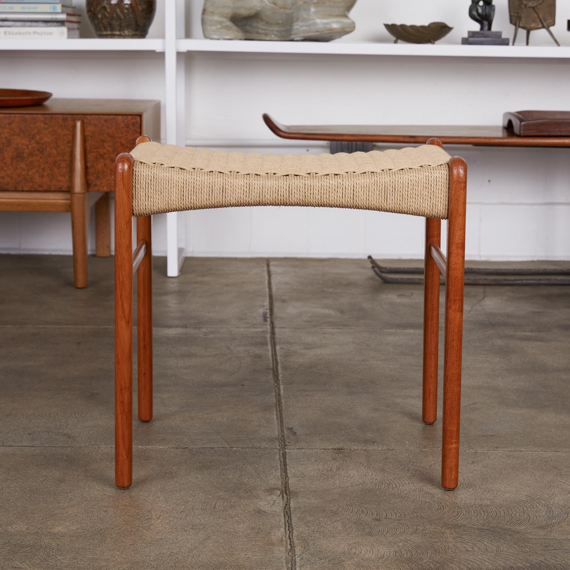 Danish Teak Stool by Peder Kristensen