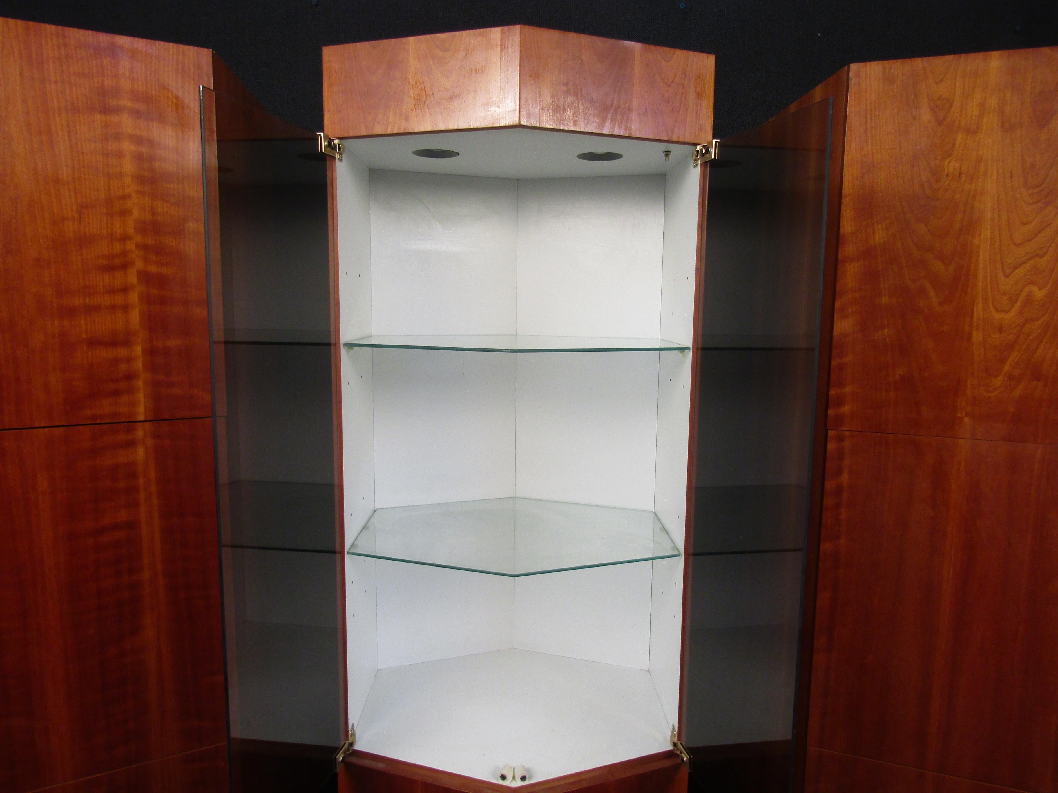 Teak Storage Cabinets by Dilingham For Sale 4