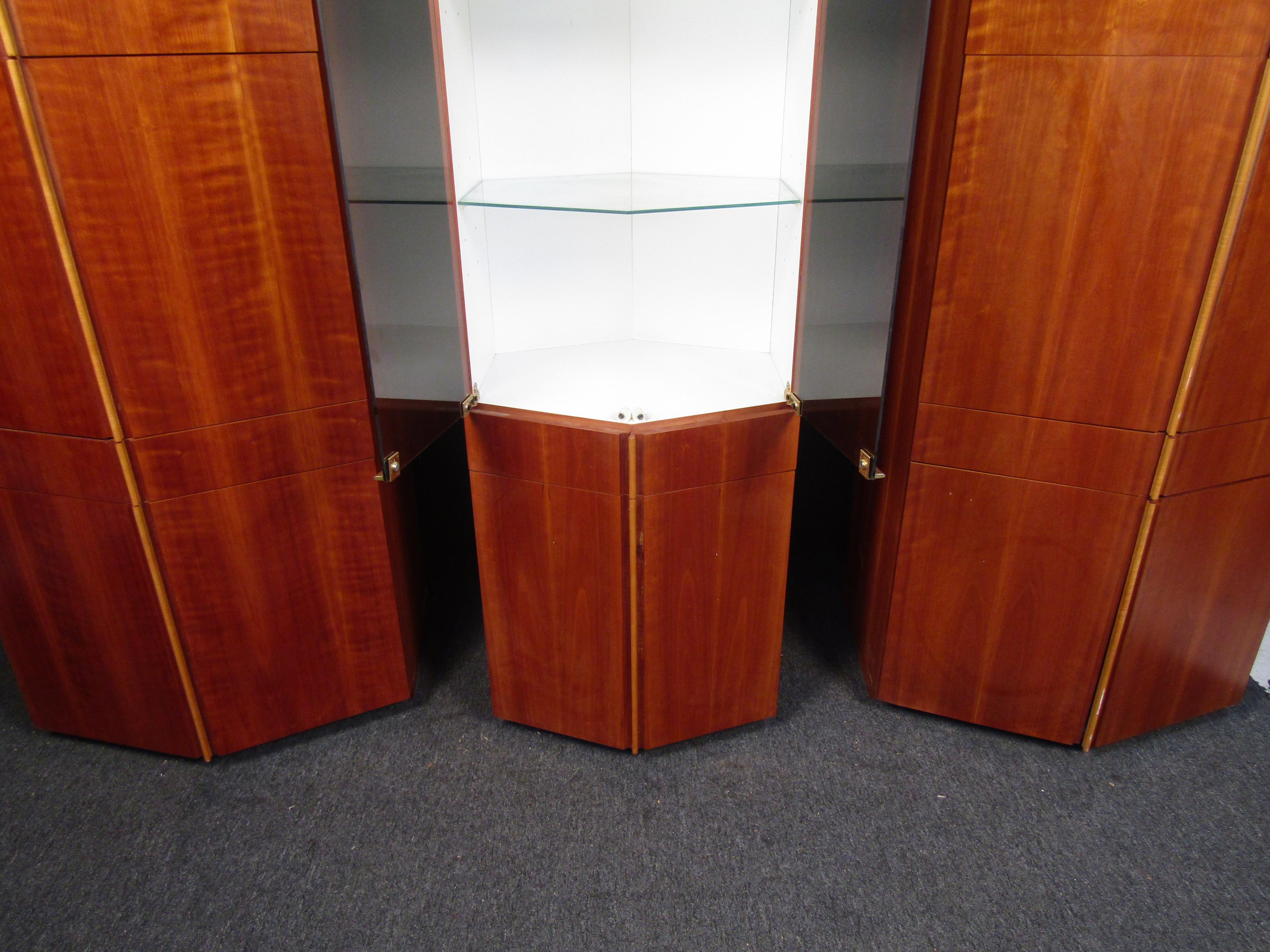 Teak Storage Cabinets by Dilingham For Sale 5