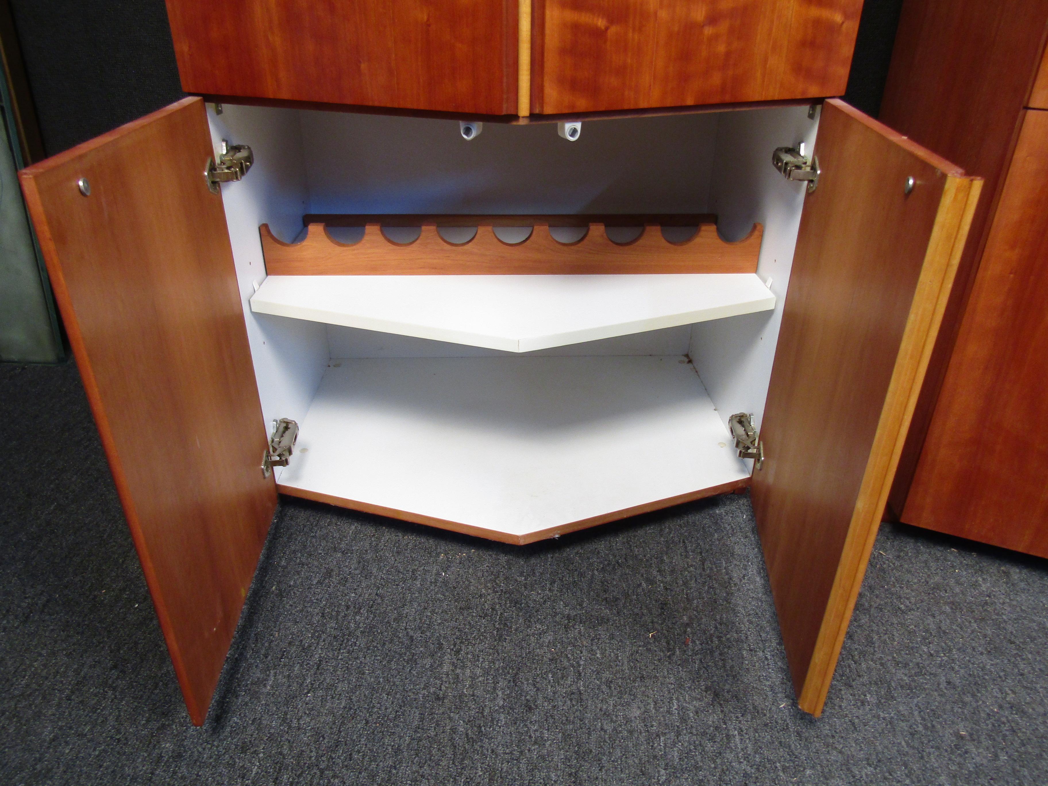 Teak Storage Cabinets by Dilingham For Sale 2