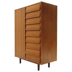 Teak Storage Unit, Chest of Drawers, 1950s