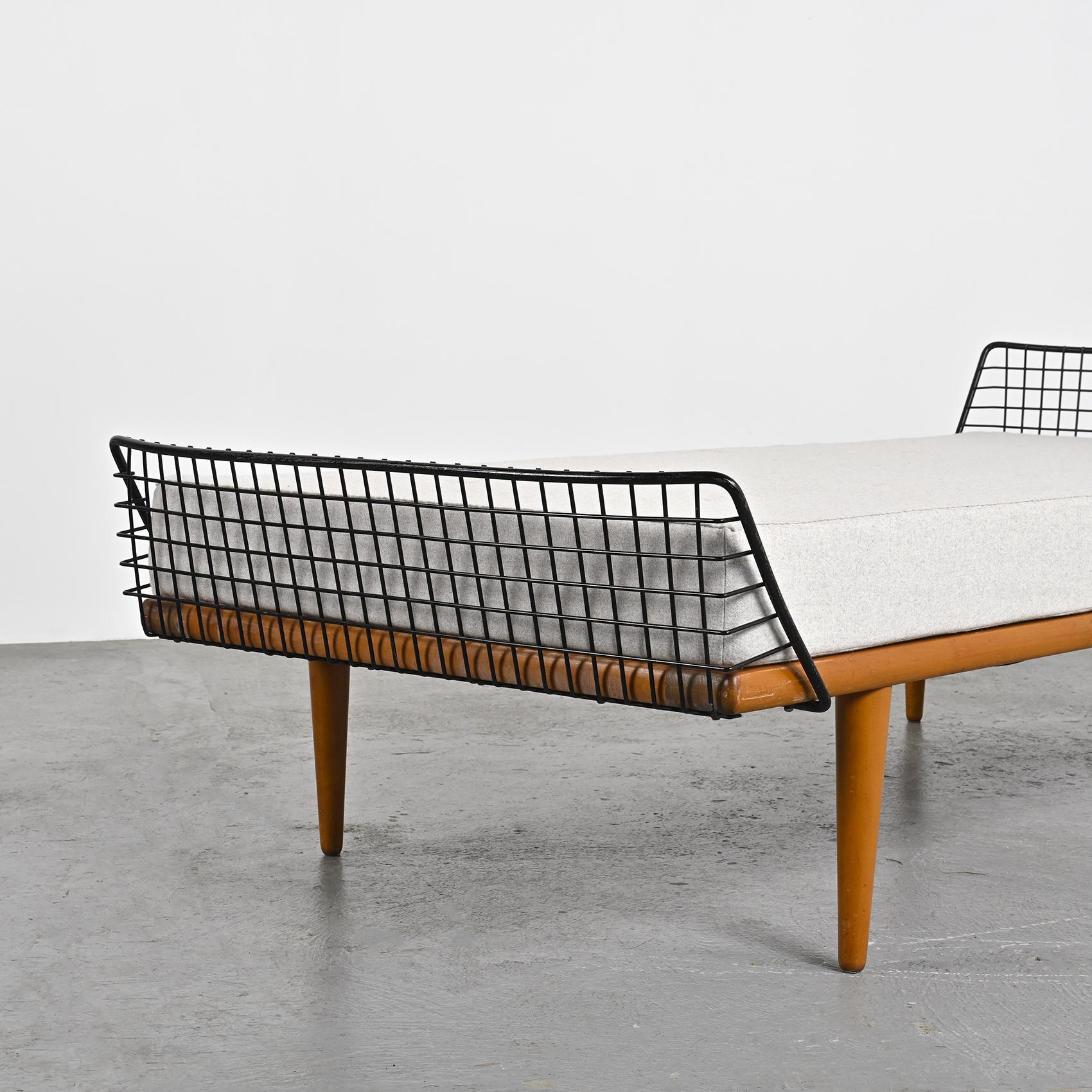  Teak Swedish Daybed by Triva Sweden, circa 1960  For Sale 1