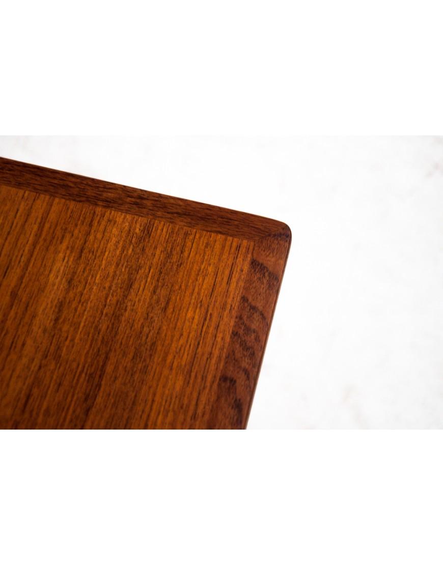 Teak table, Denmark, 1960s. en Bueno estado para la venta en Chorzów, PL