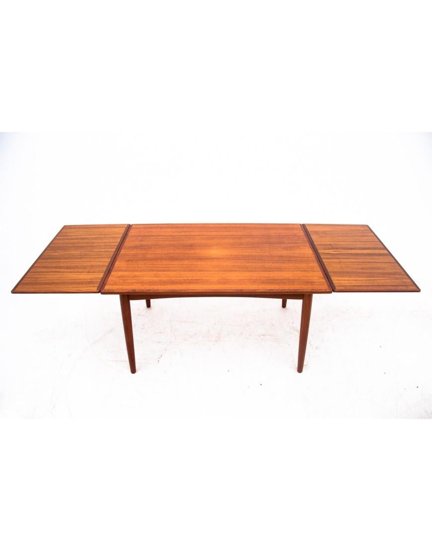 Teak table, Denmark, 1960s. For Sale 2